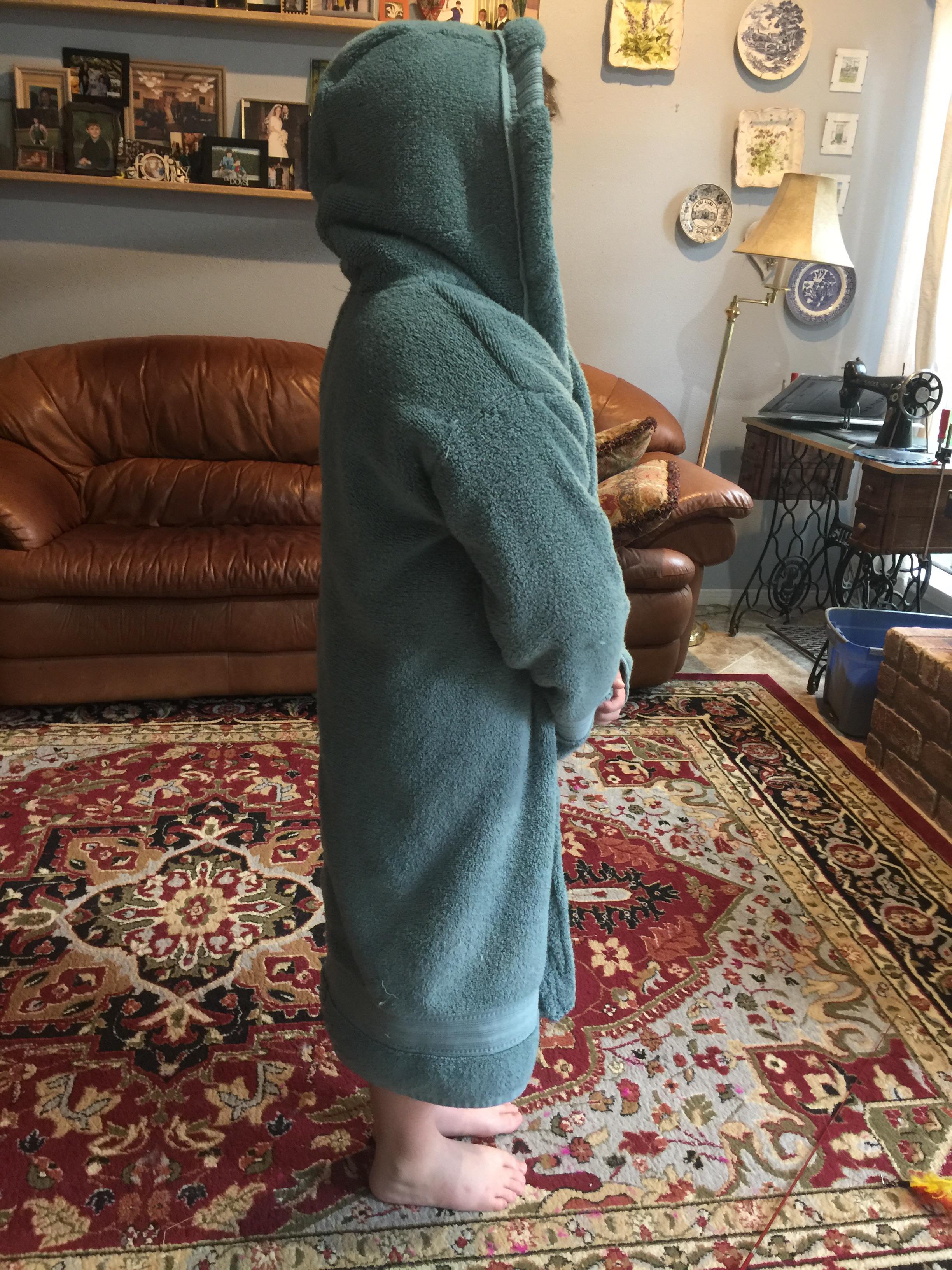 Swim robe. Costco had bath sheets on sale for 12. With a little work