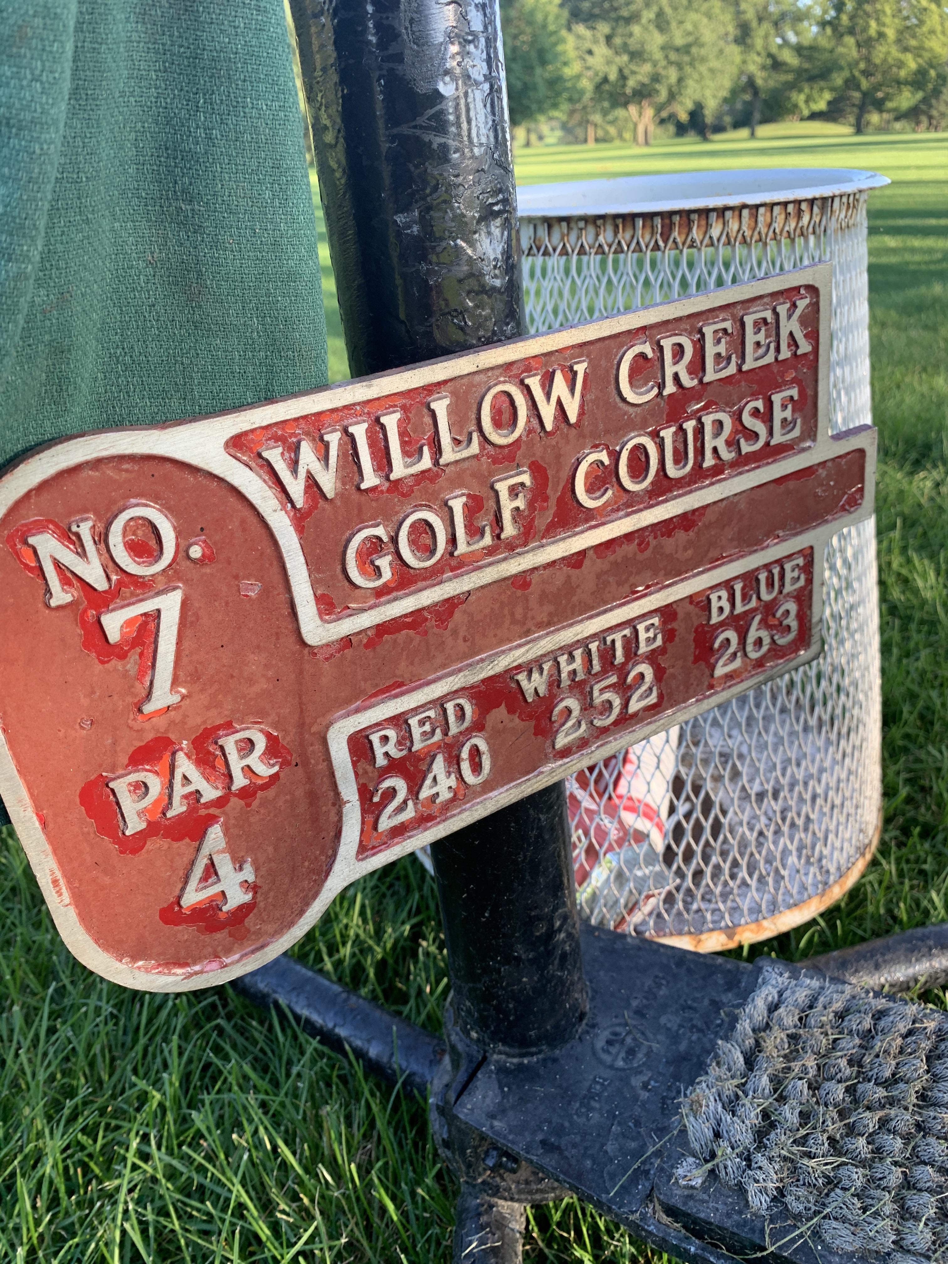 Willow Creek Golf Course, West Des Moines Iowa. My favorite home course