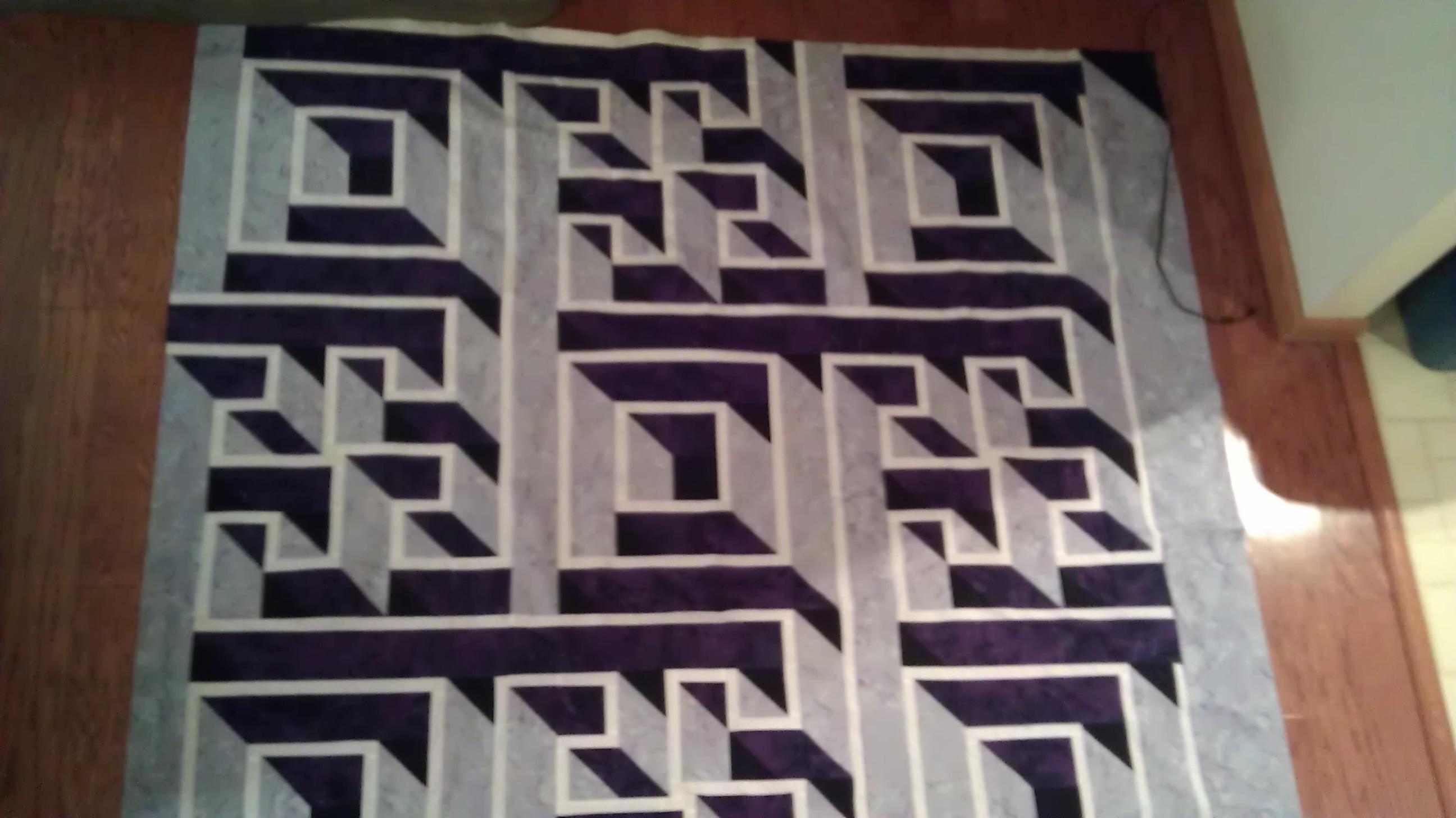 Quilt top finished now to decide how to quilt it r/quilting