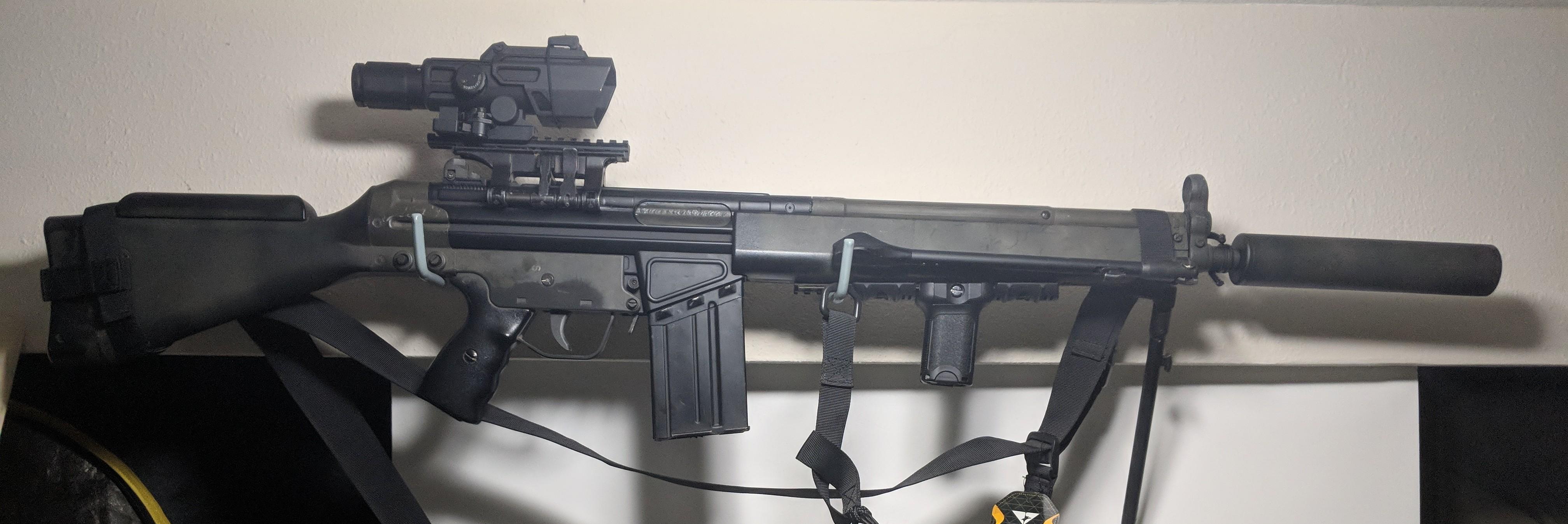 TM G3SG1 with newly installed magnesium receiver r/airsoft