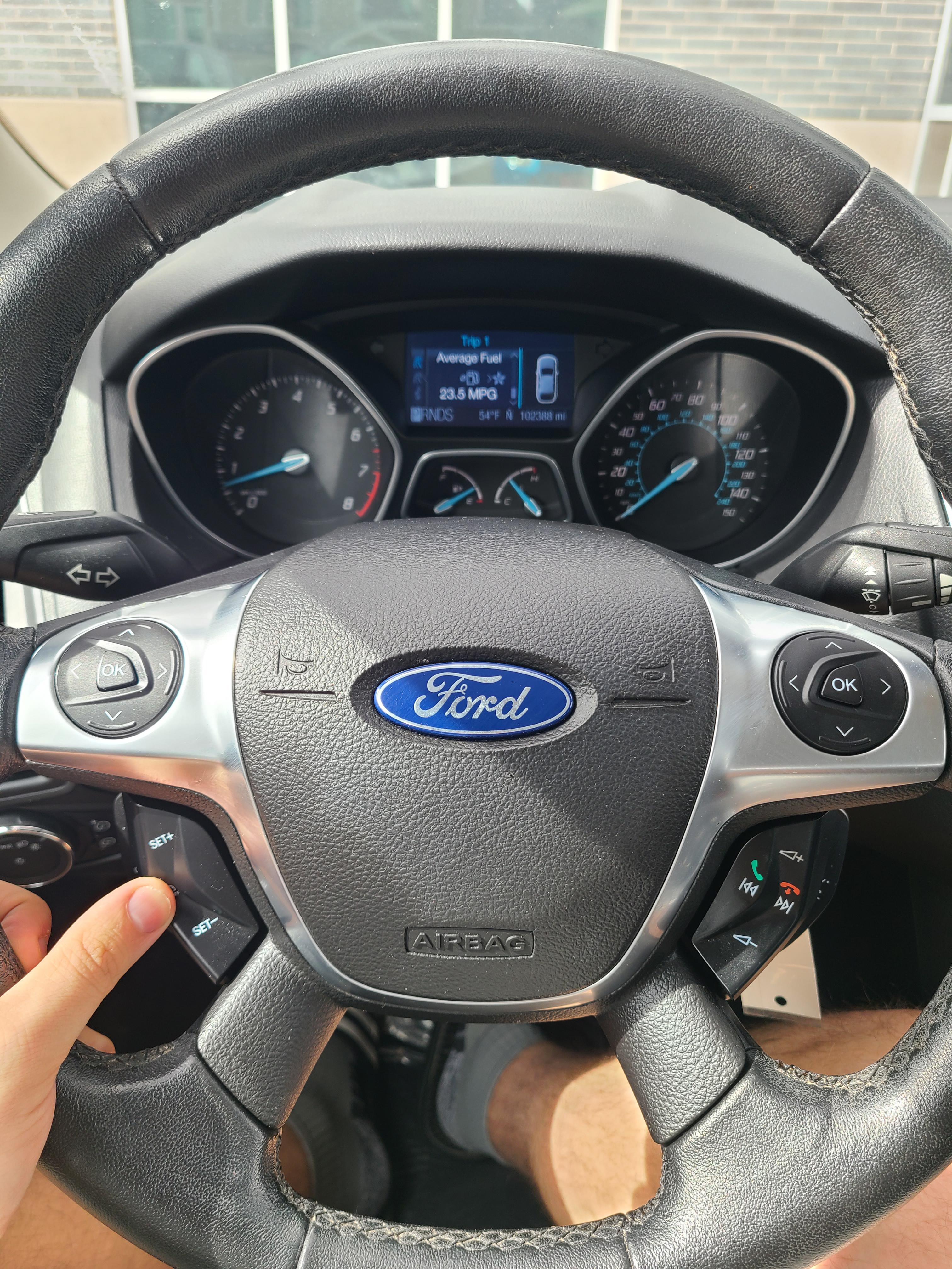 Got a used car Ford focus 2012 se. The Cruise control won't turn on