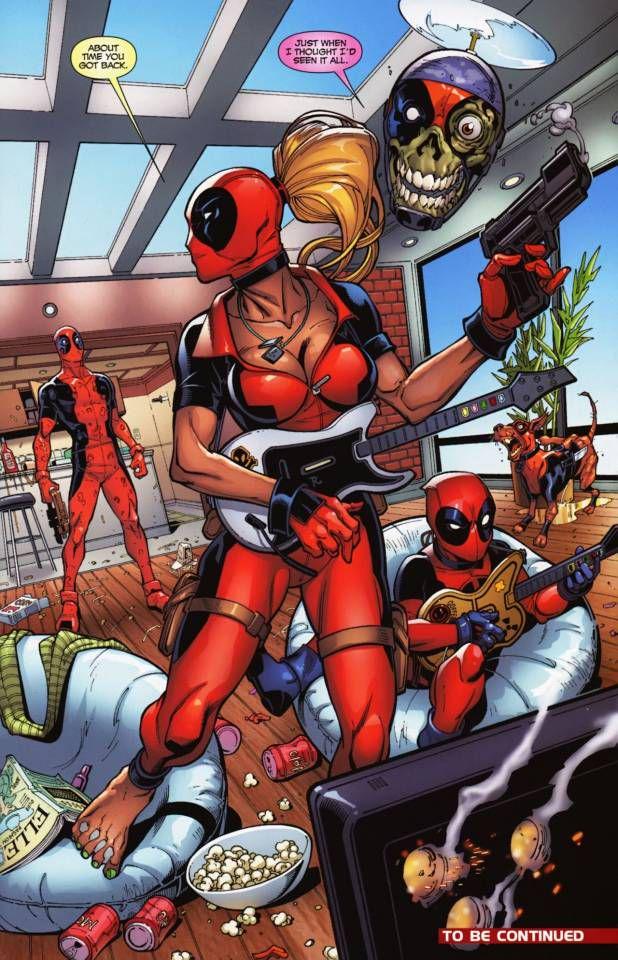What does Lady Deadpool look like under the mask? r/Marvel