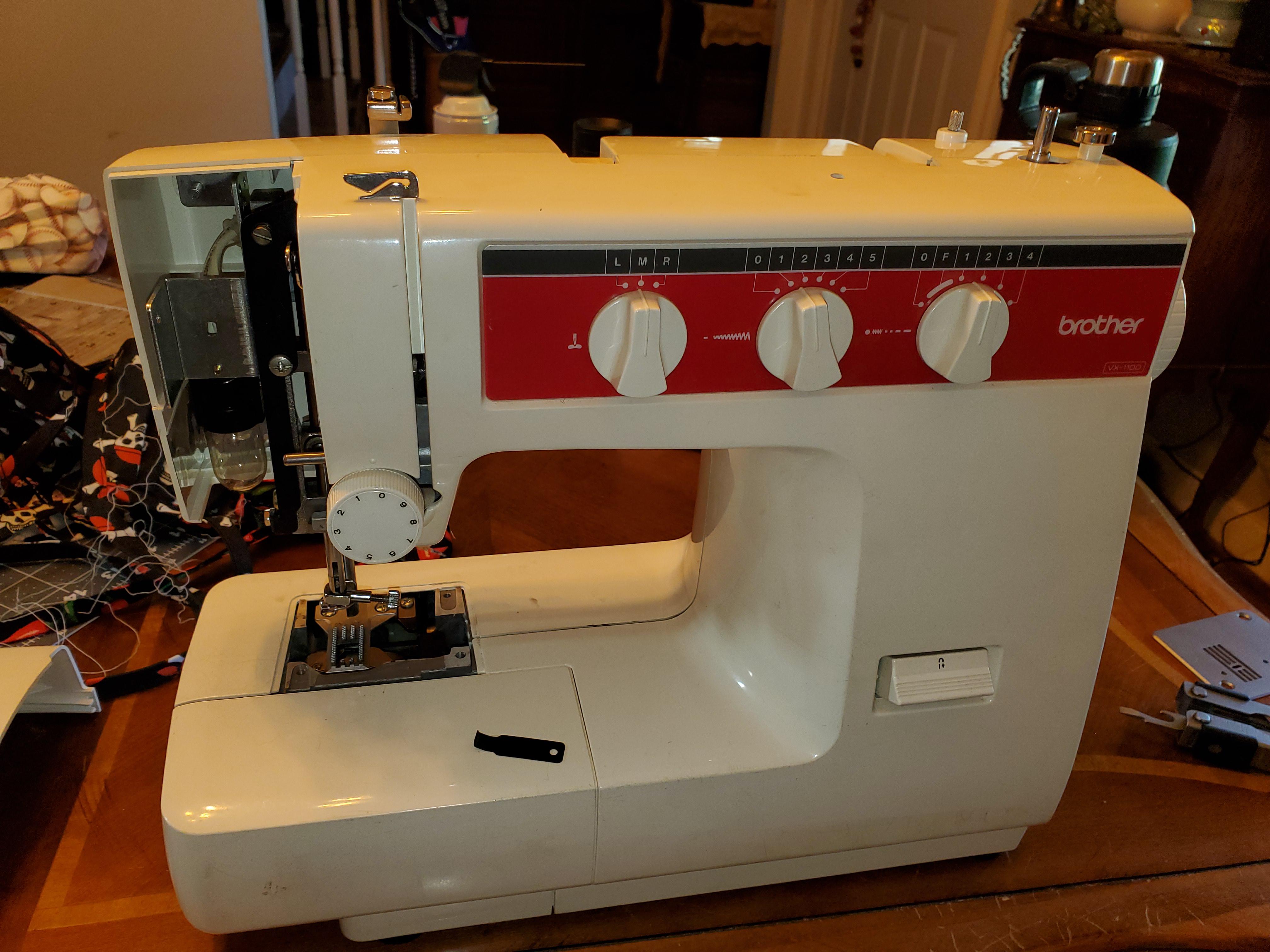 Took my wifes sewing machine apart to fix it, got it back together and