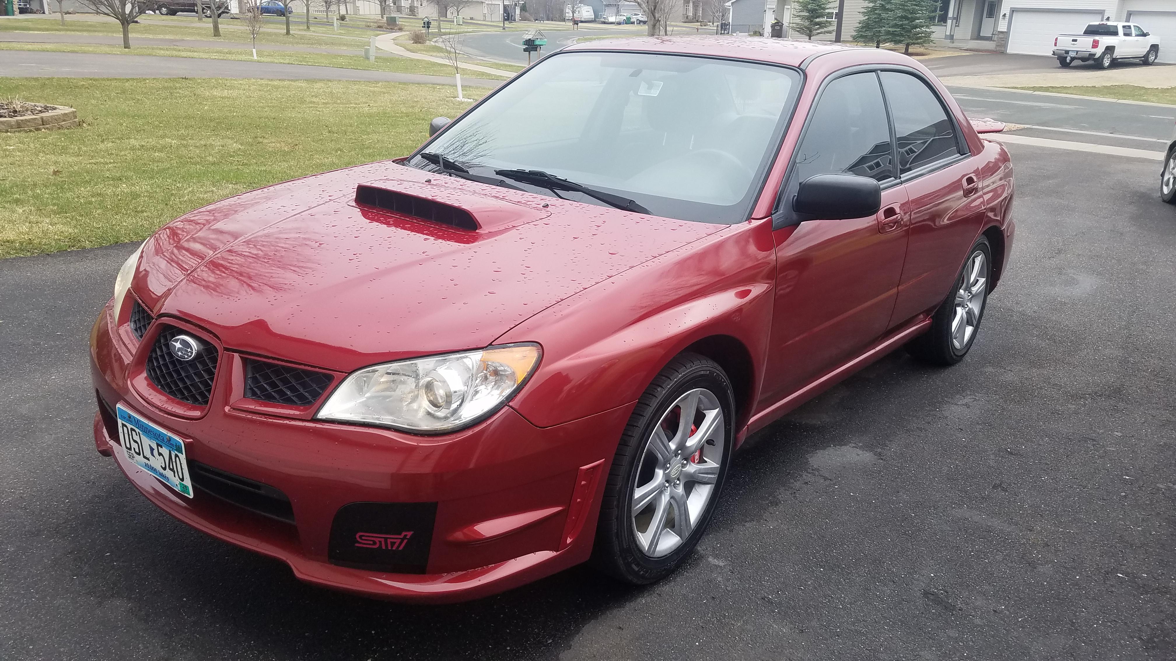 I just bought a 2007 Impreza WRX TR. Now this car is right around the 100k miles mark so besides