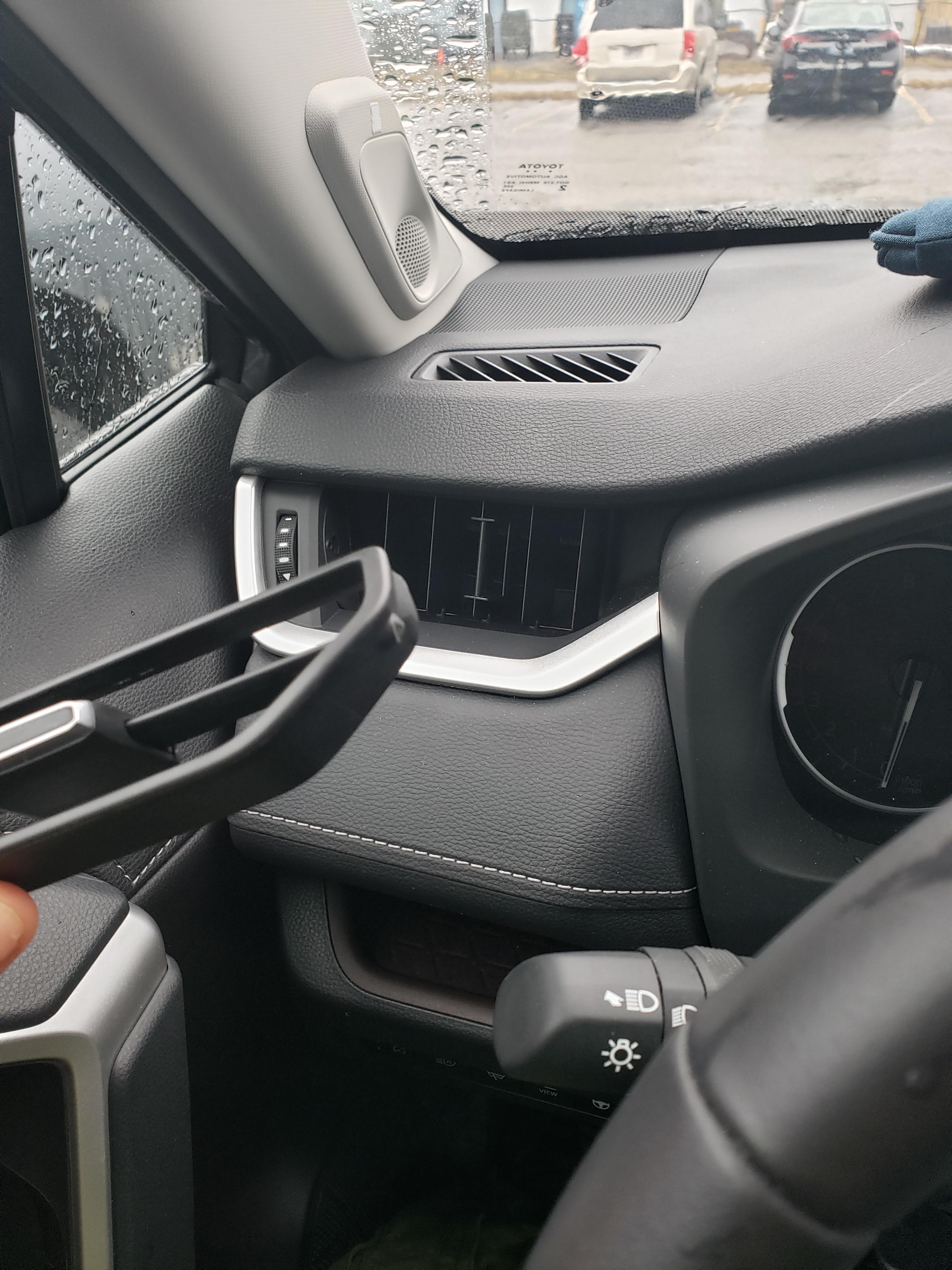 Snapped Air Vent on 2019 RAV4 Self Fix or Dealership?