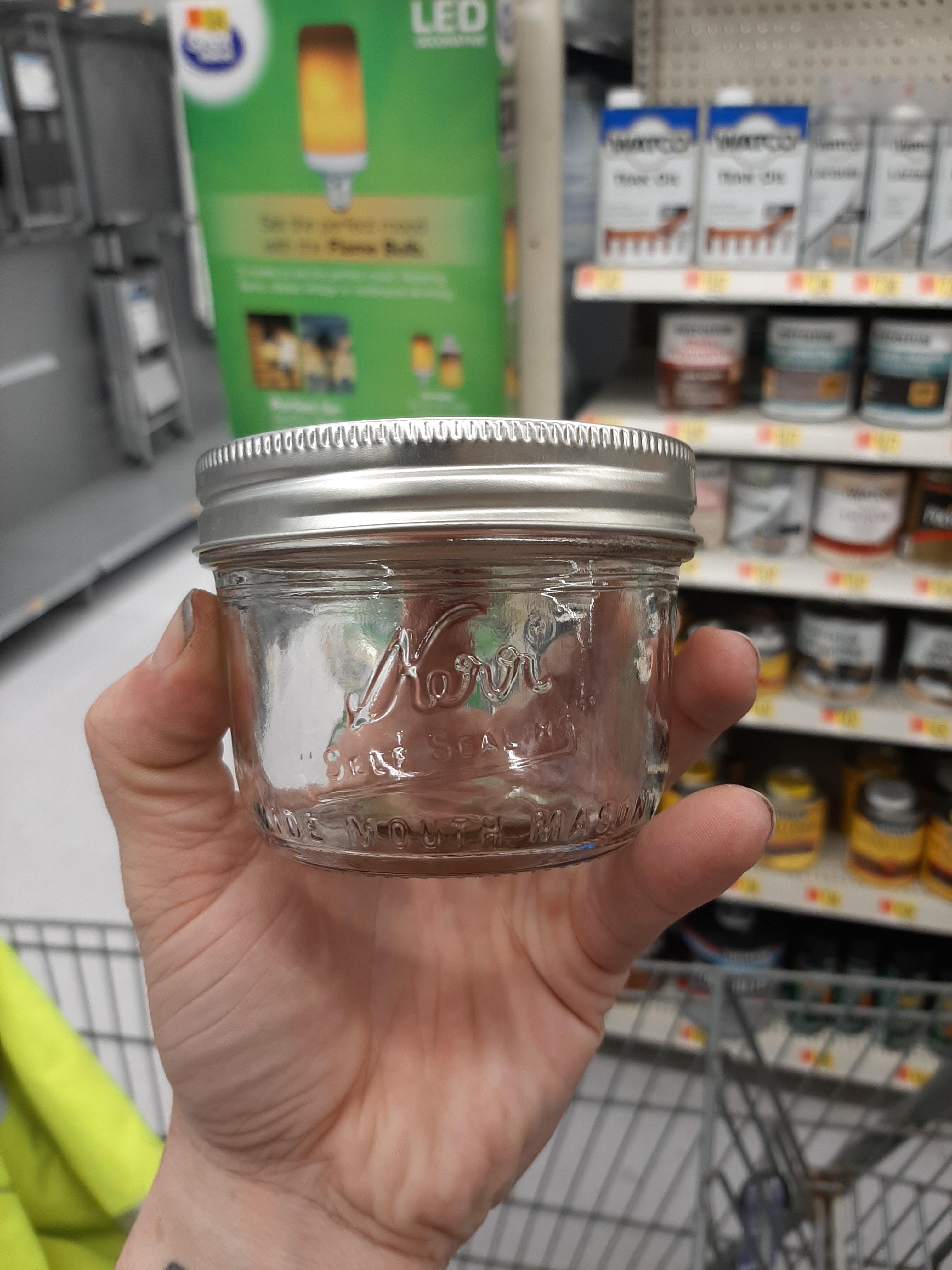 Hey is this to wide of a jar to use for pf tek jars? Its 8oz, the other