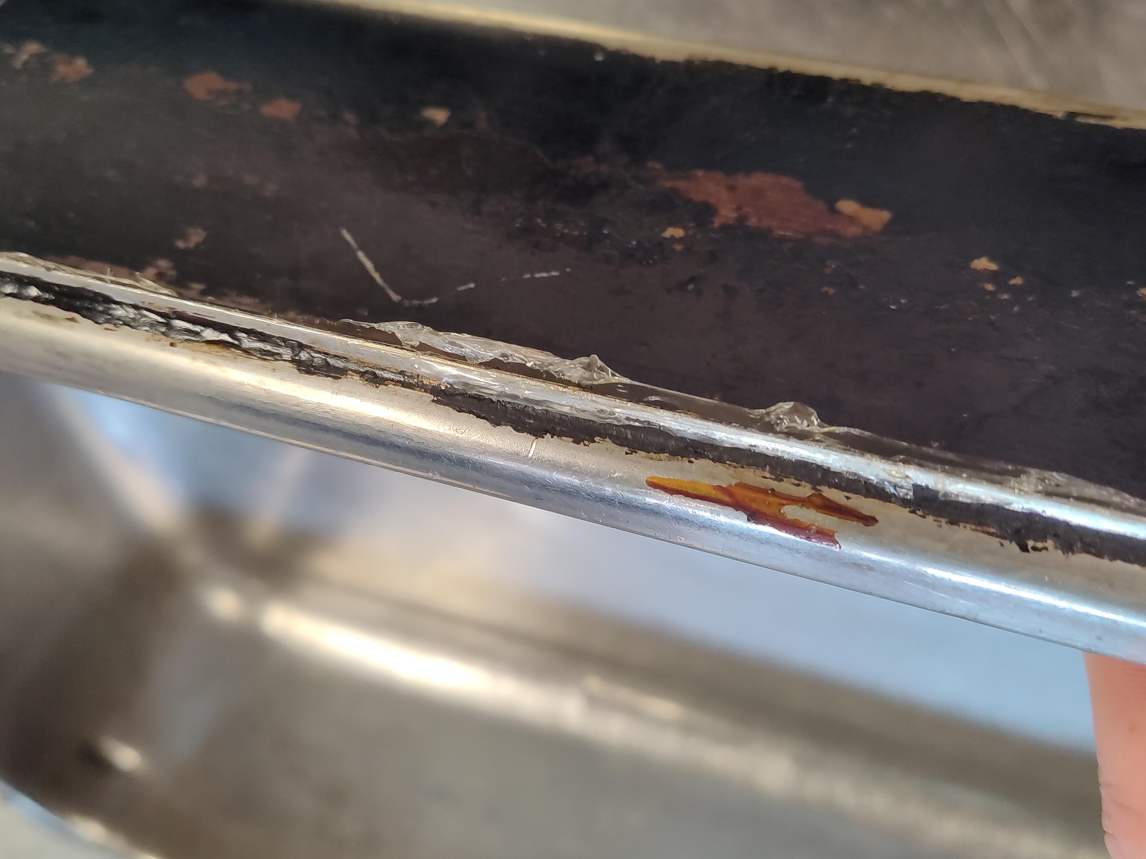 chef at my work uses plastic wrap under foil for dutch "ovening