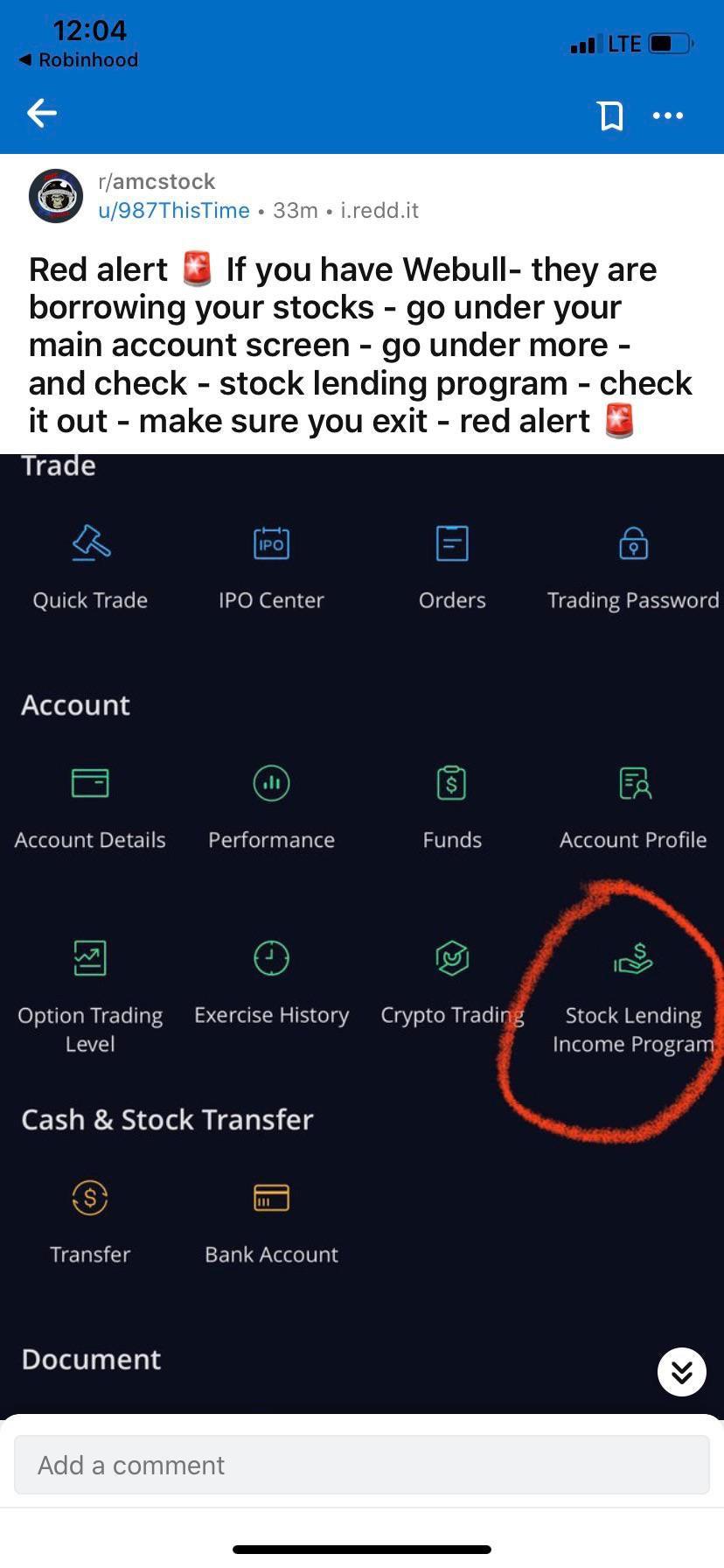 Webull Stock Lending Program wallstreetbetsdiamond