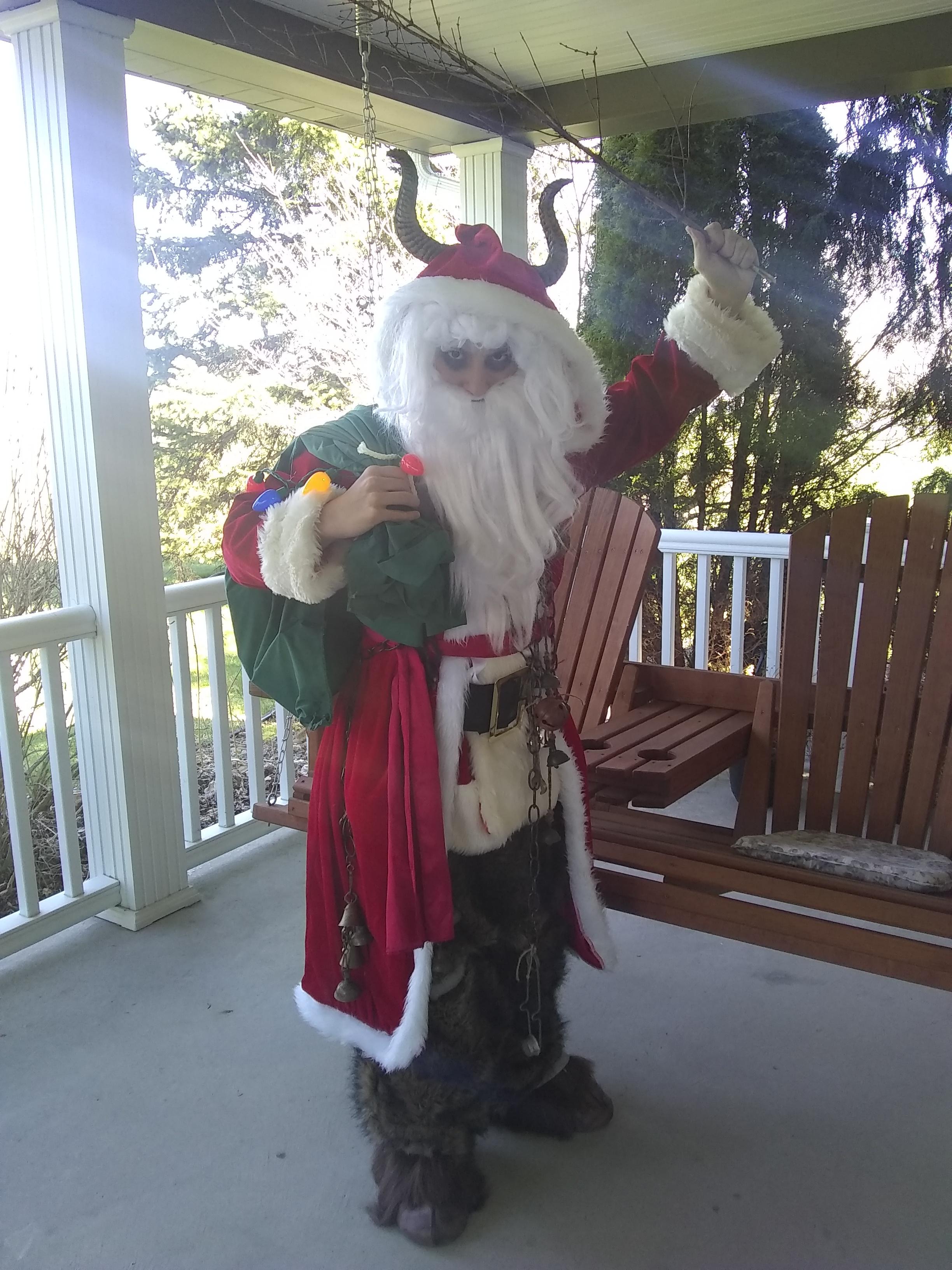 My Halloween costume for 2020. It's everybody's favorite demon, Krampus