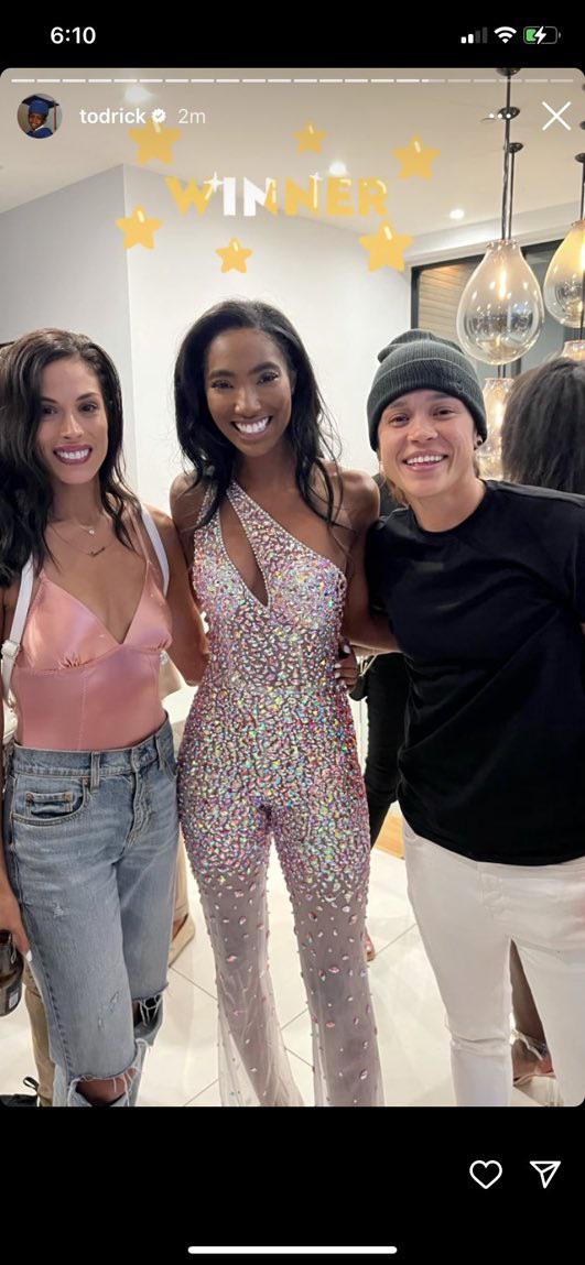 Nany and Kaycee with the winner of big brother 24 r/MtvChallenge