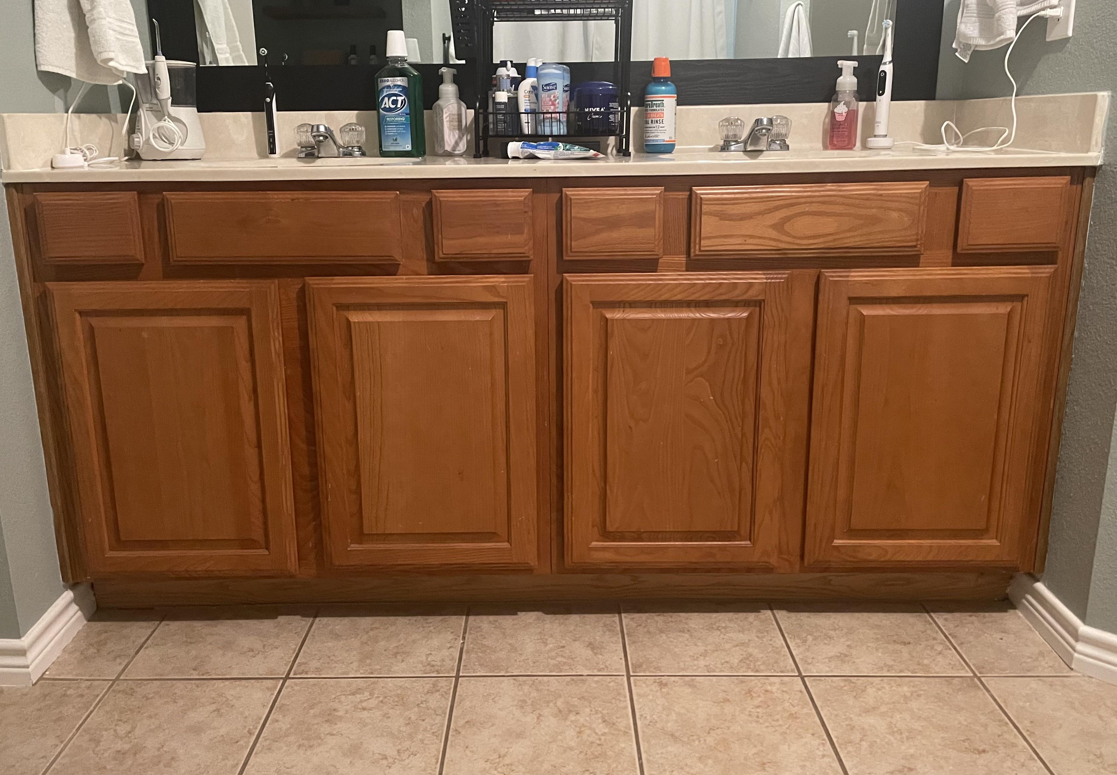 Staining bathroom r/femalelivingspace