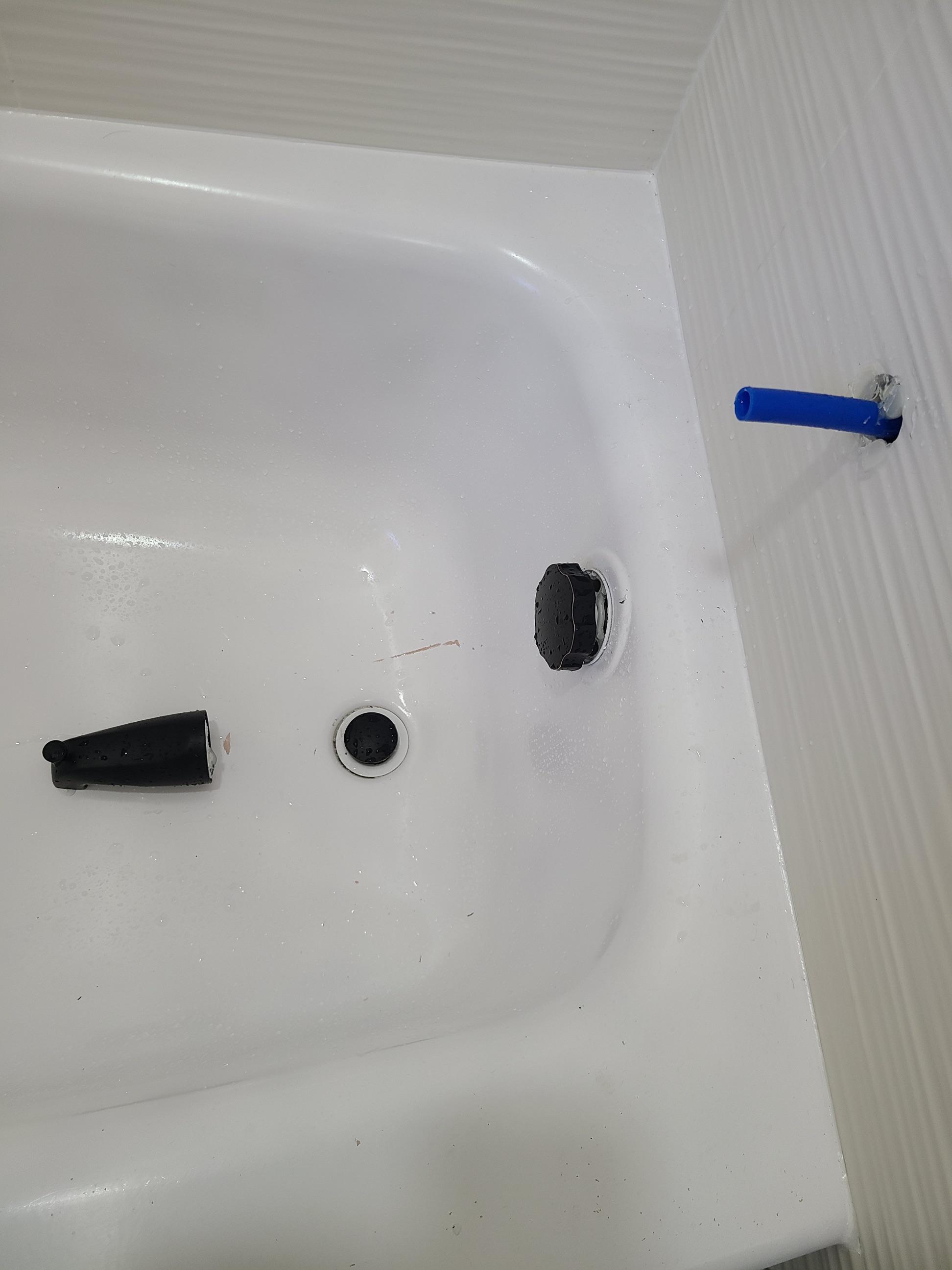 Buying a new house, found this in one of the bathrooms. Looks like it’s just a piece of PEX