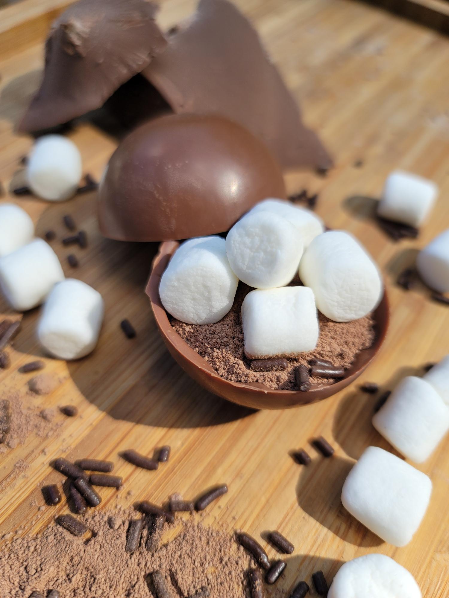 Hot chocolate bombs I made today... r/FoodPorn