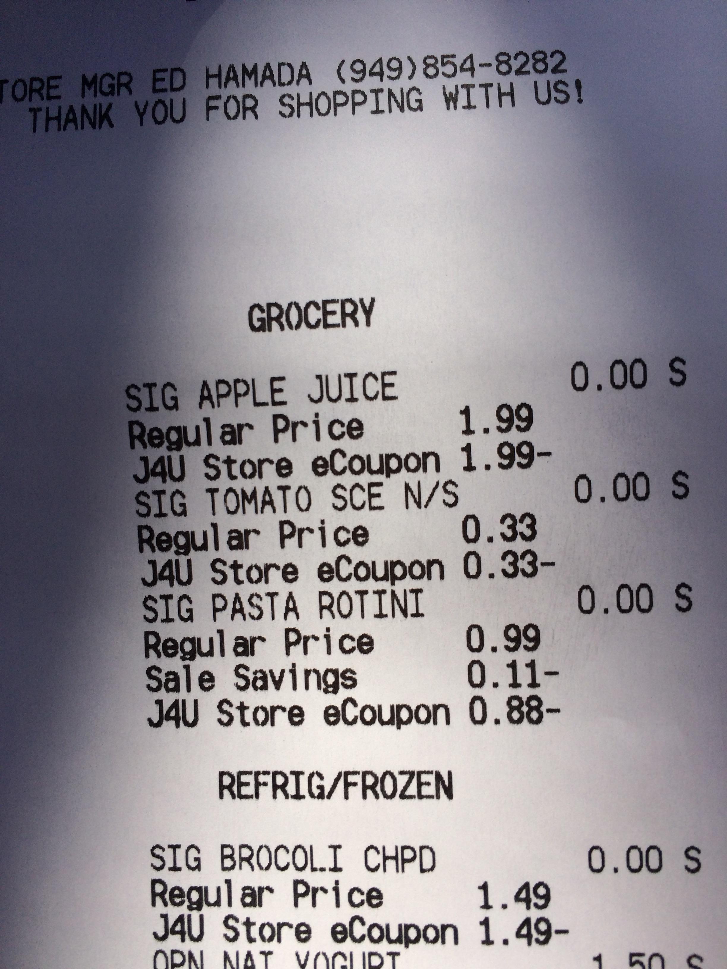 PSA Download the Albertsons app for free food (ends tomorrow). r/UCI