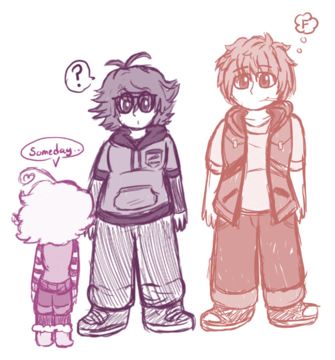 One time I had a dream that Mikey and Theo were dateable on Blush Blush