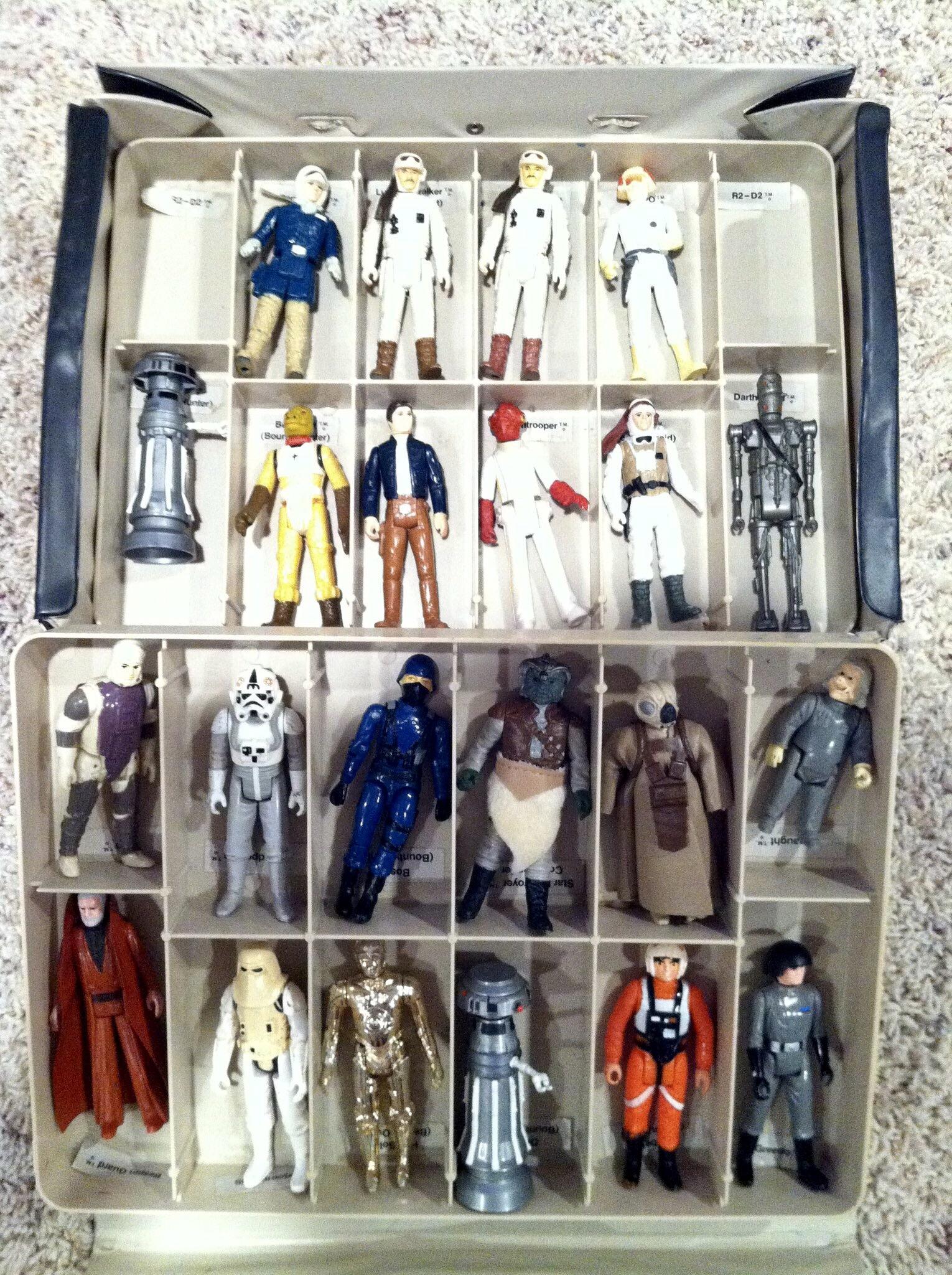 I found my old Star Wars figures and am excited to pass them on to my
