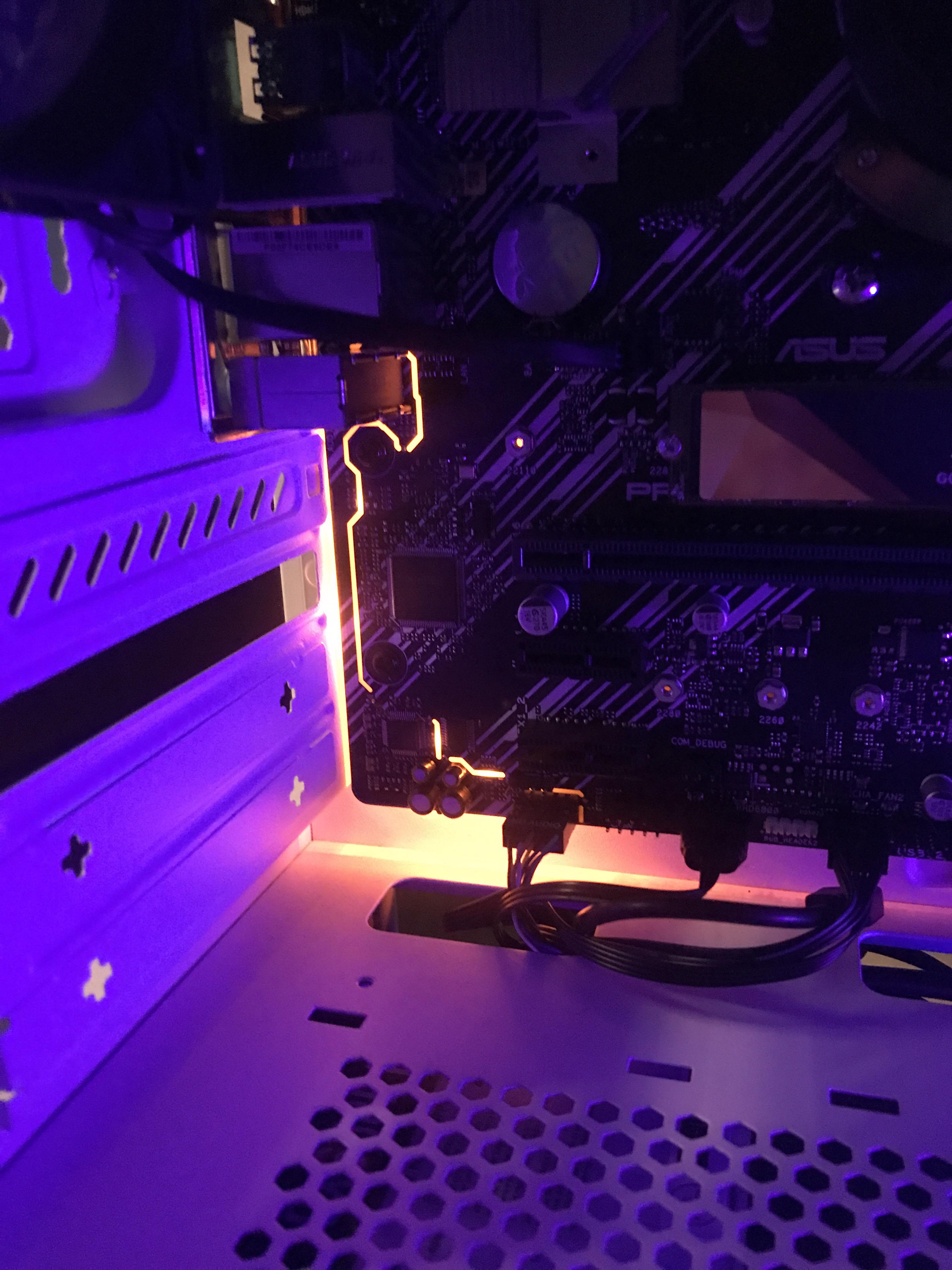 I know this is the power led for my motherboard, but is there anyway to