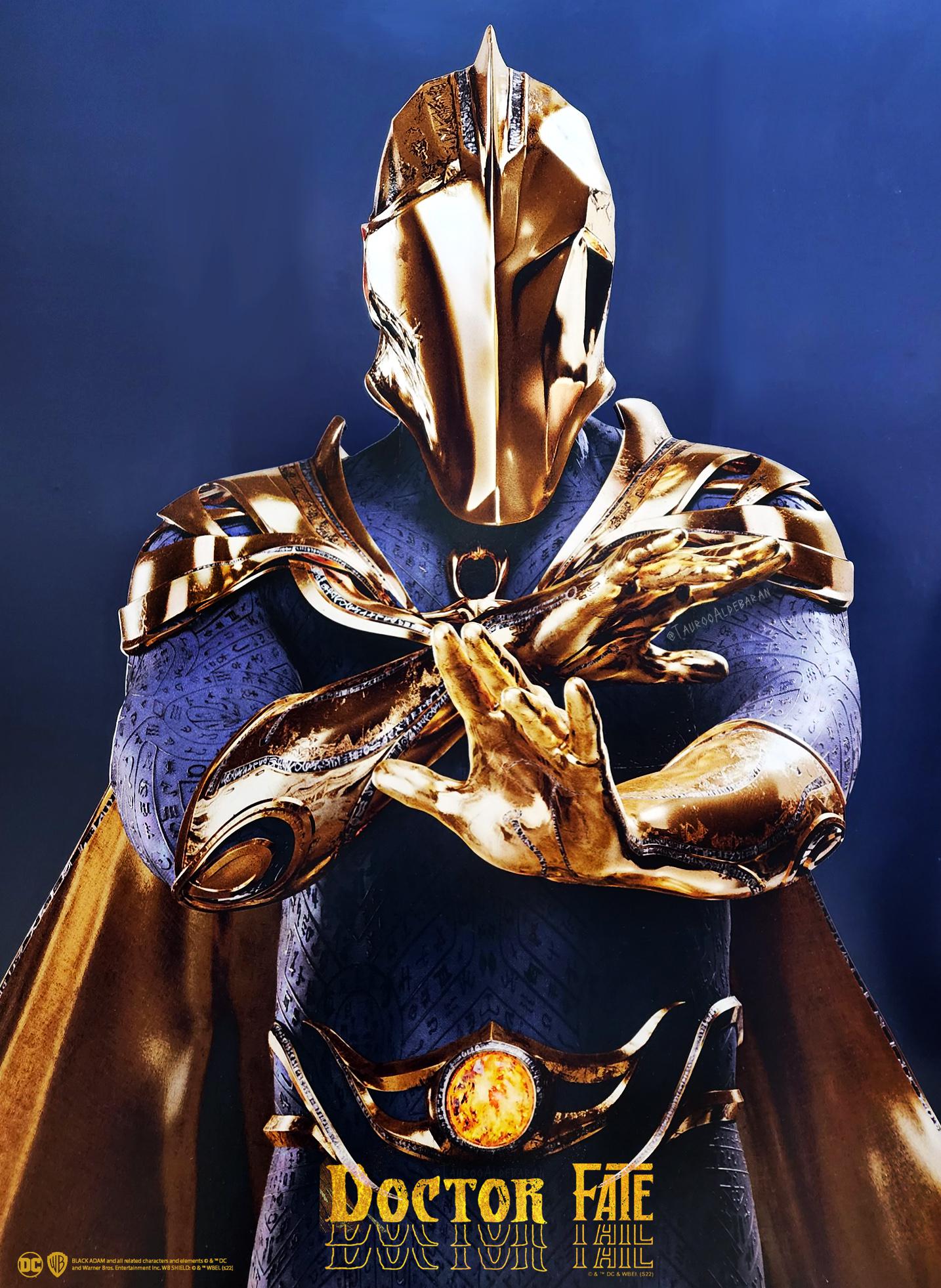 New Look at DOCTOR FATE (Pierce Brosnan) from the Black Adam movie r