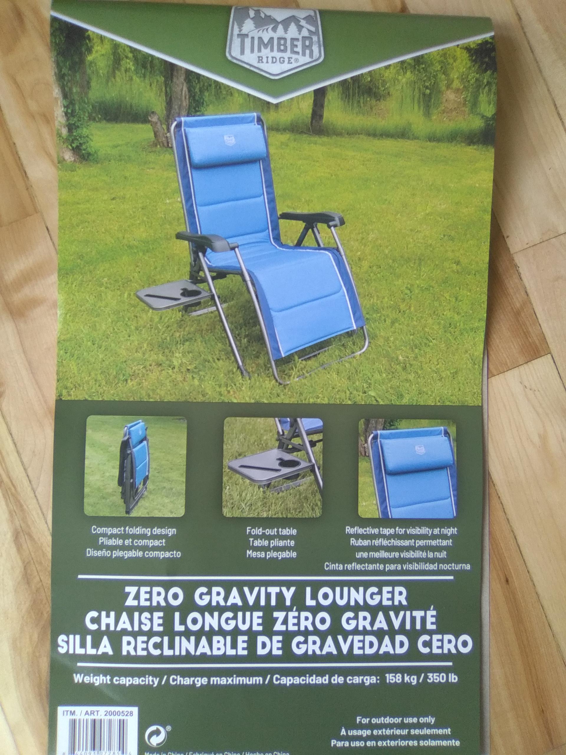 Zero Gravity Lounge Chair Costco, Timber Ridge Lounger atelieryuwa