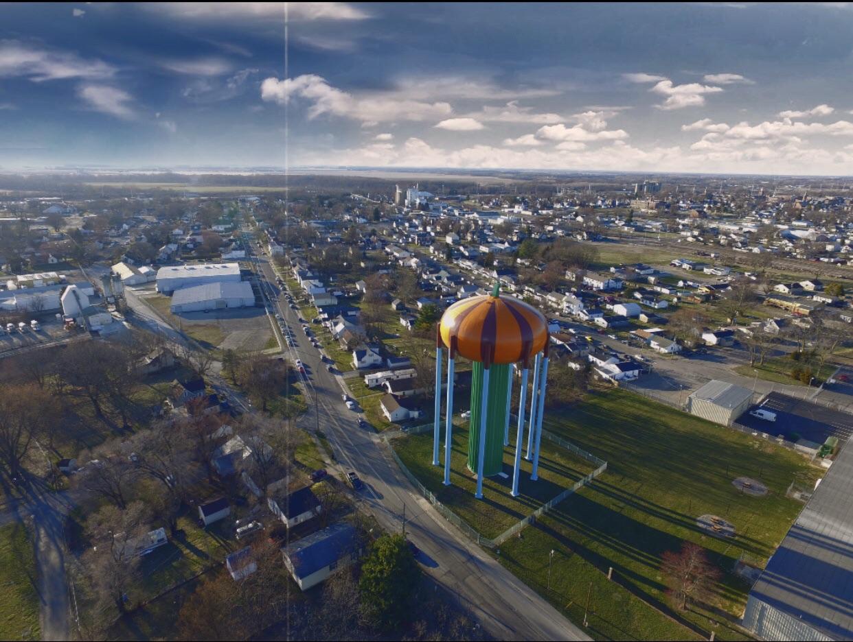 Circleville, Ohio Pumpkin tower r/Columbus