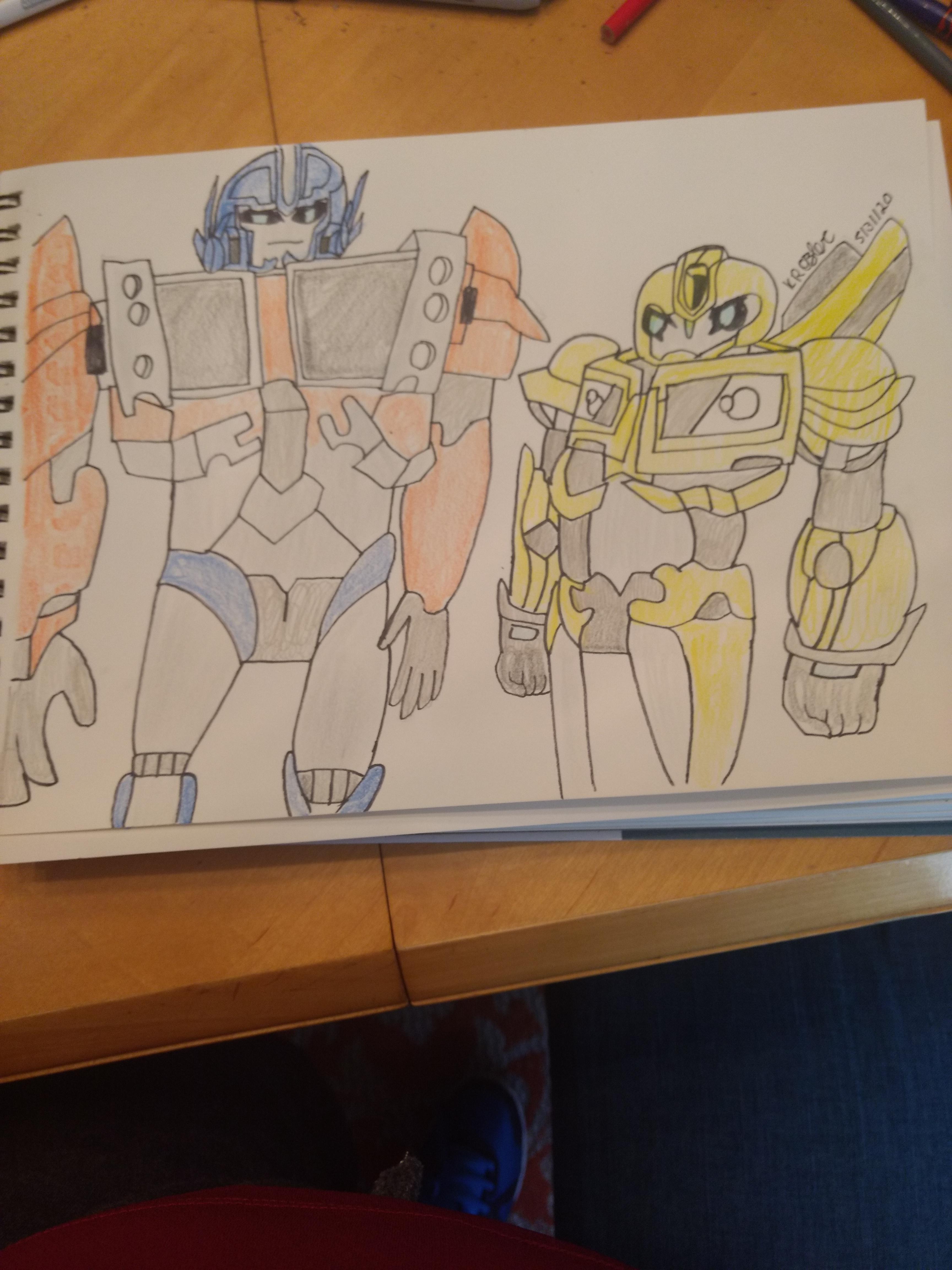 Transformers Prime Optimus and Bumblebee : r/transformers