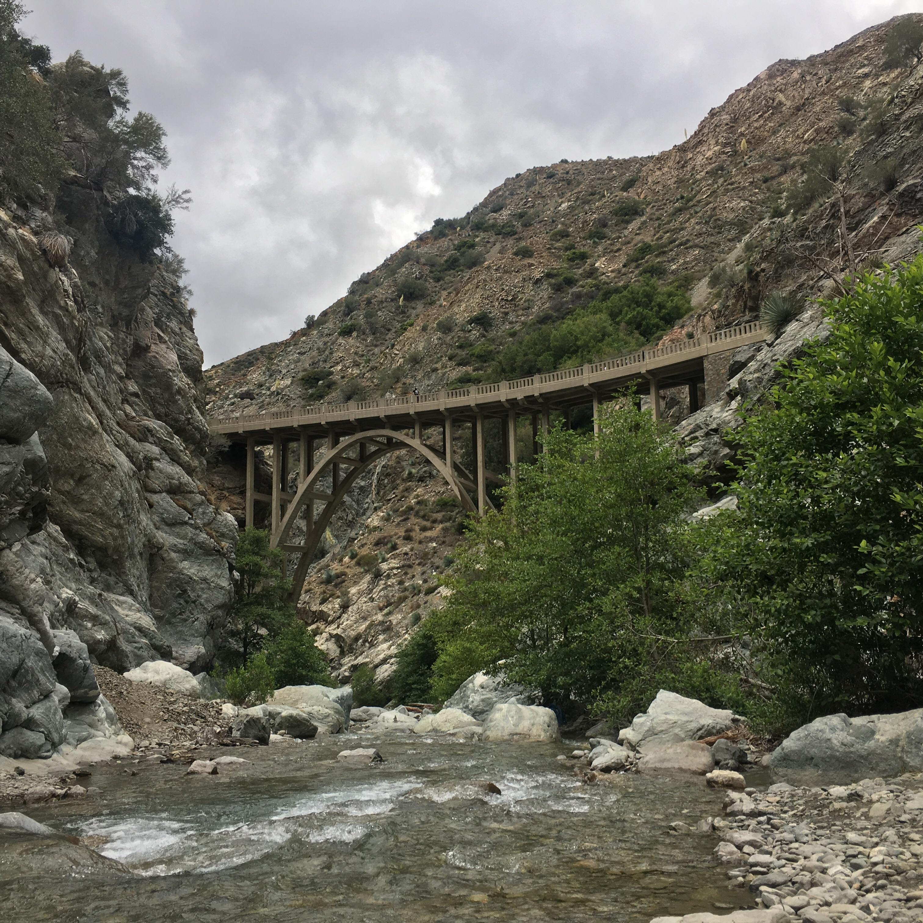 Hiked to the Bridge to Nowhere is Azusa, CA yesterday. r/CampingandHiking