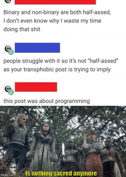 What is a non binary, new version memes