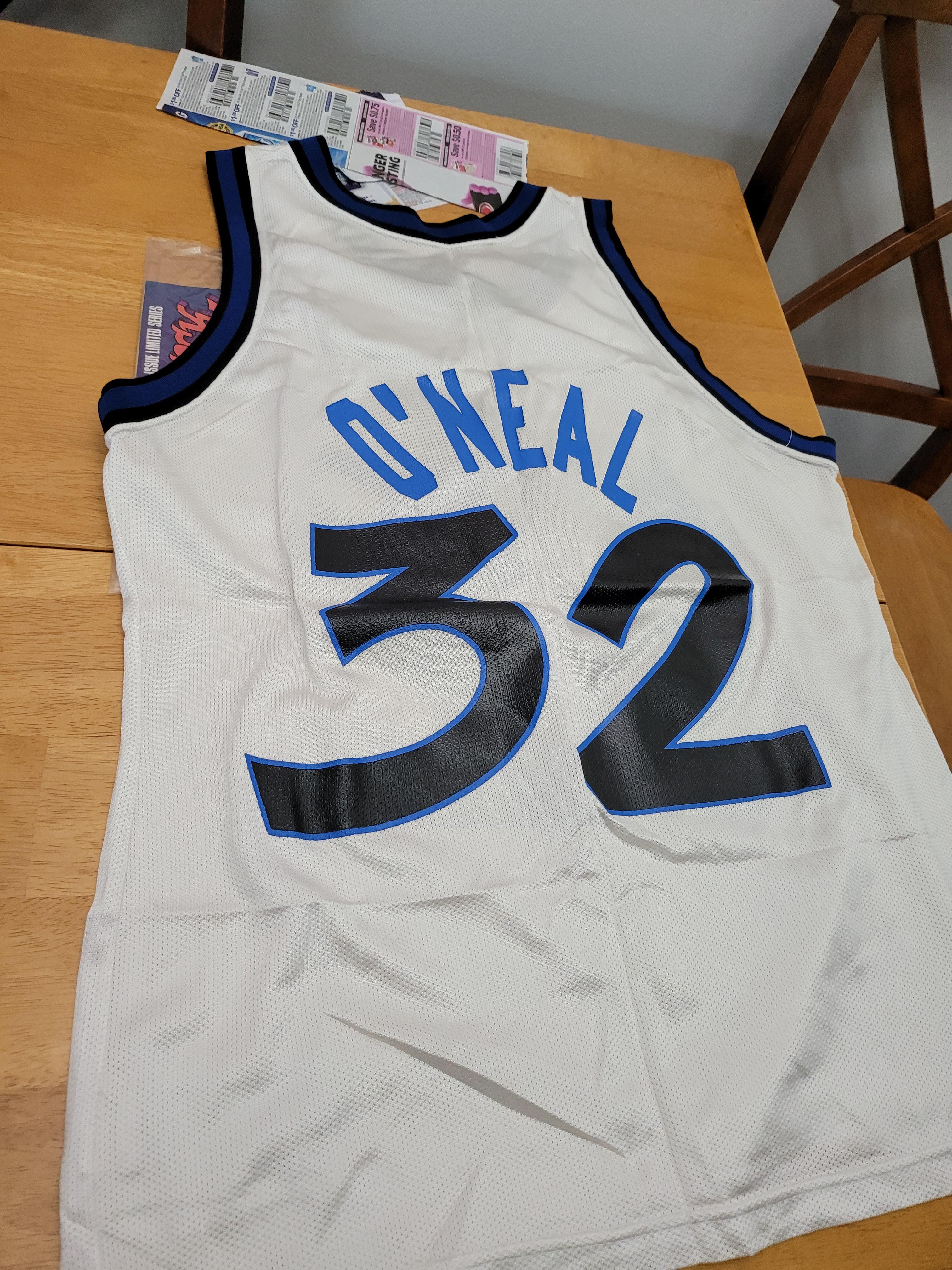 Shaquille oneal rookie jersey worth? r/basketballjerseys