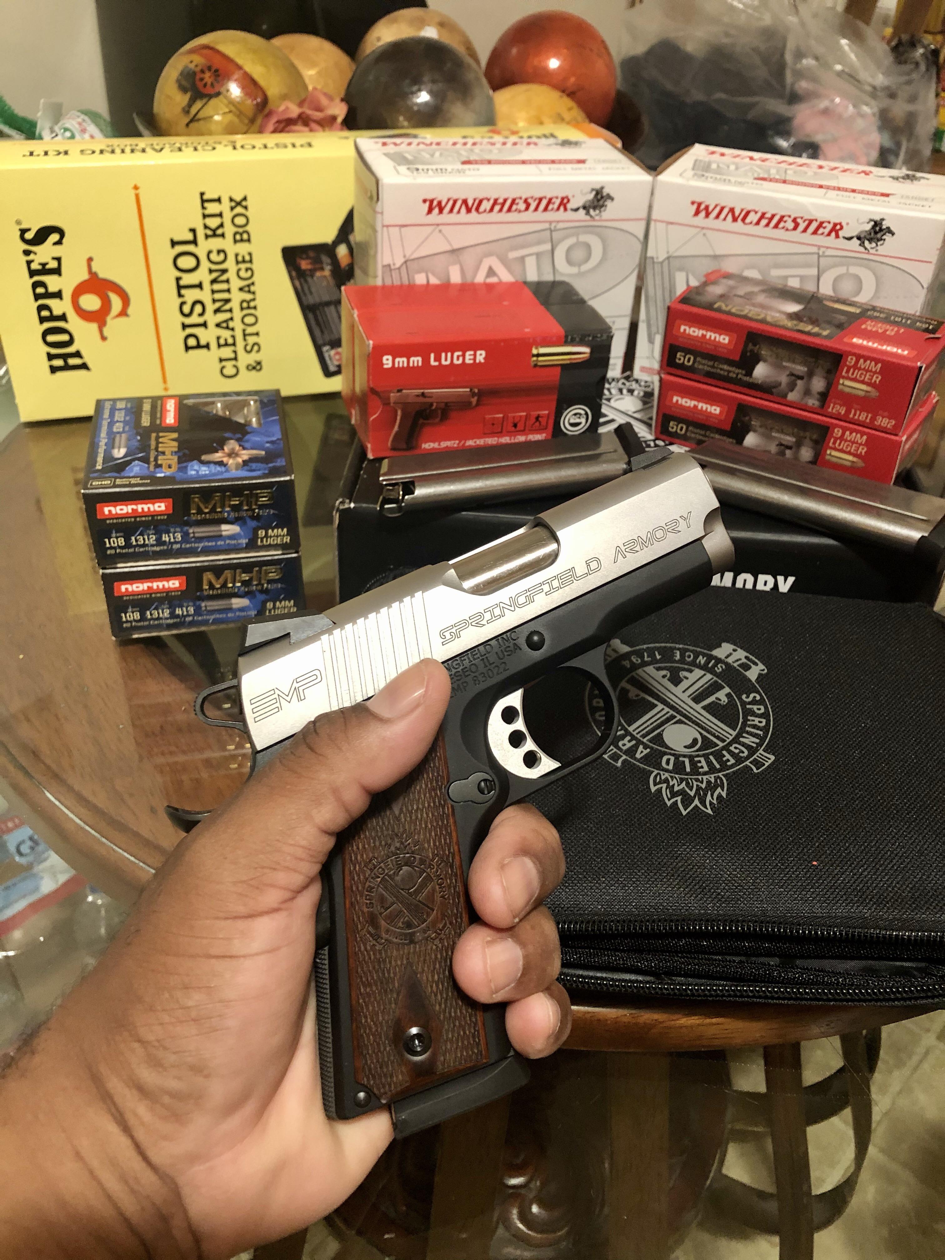 First time gun owner. Waiting period is over and I just got her home