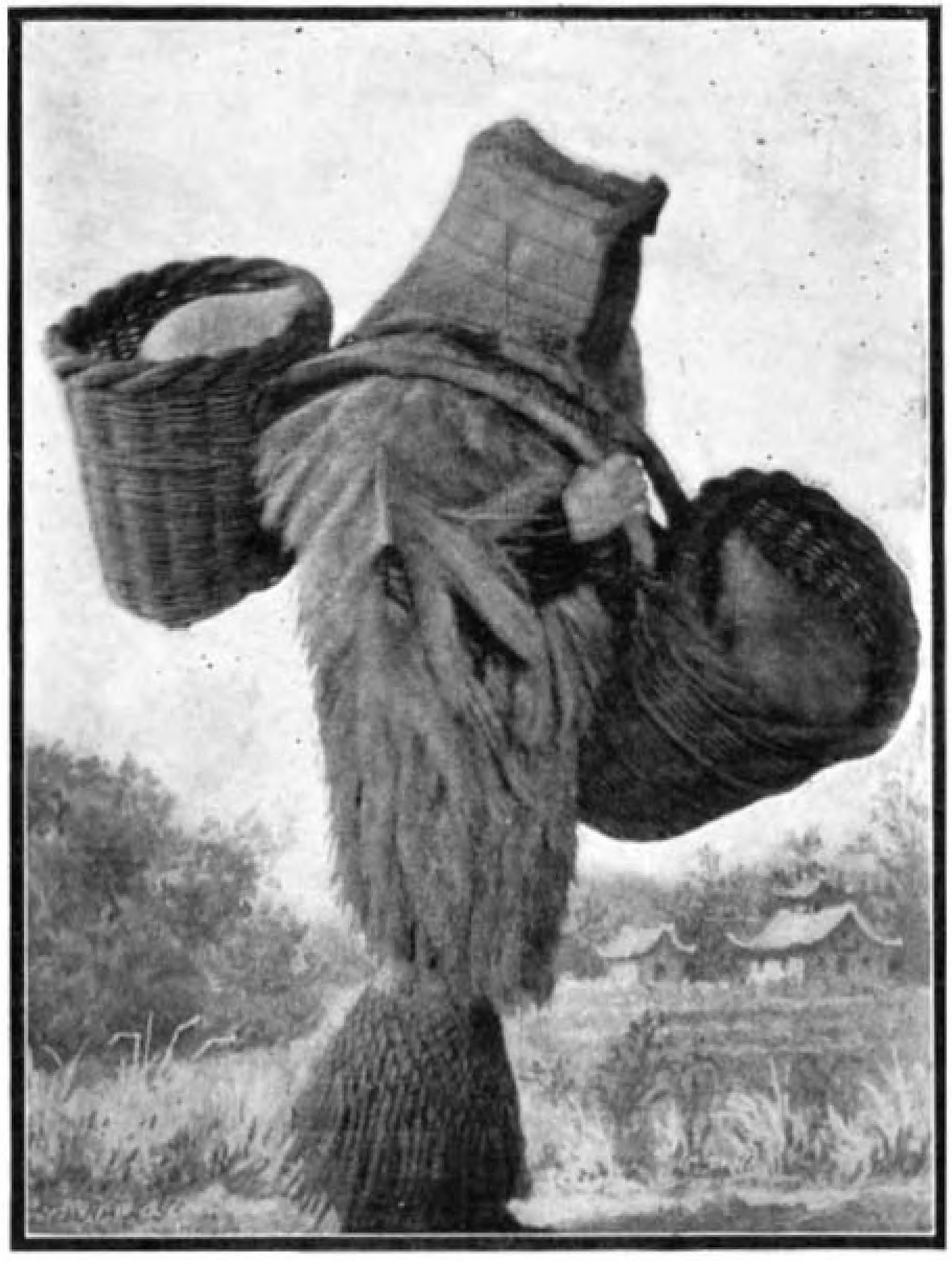 Night porter carrying waxmaking insects to breeding places 1904 r/Weird