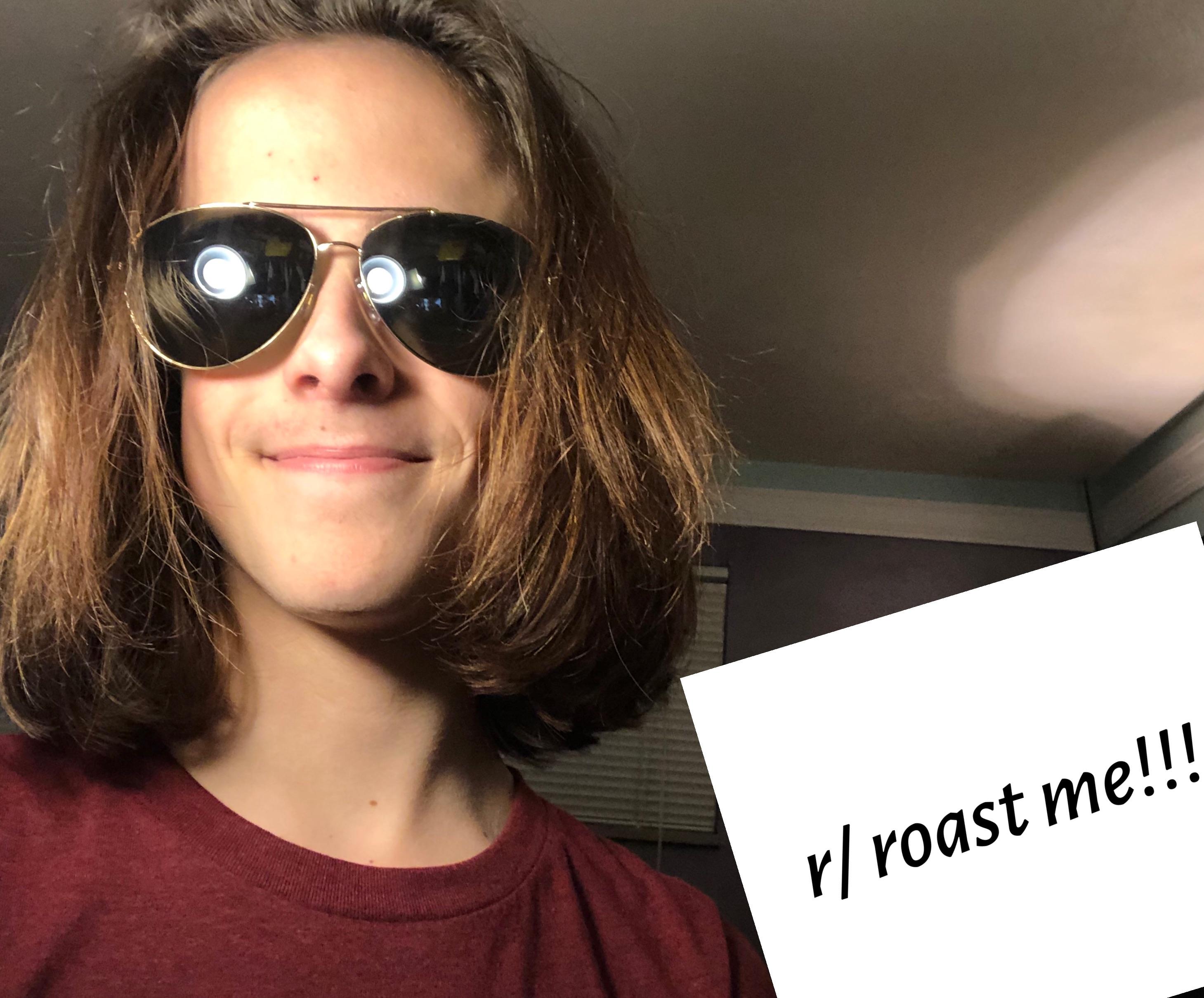 roast me, a highschool student with severe trust issues and a light