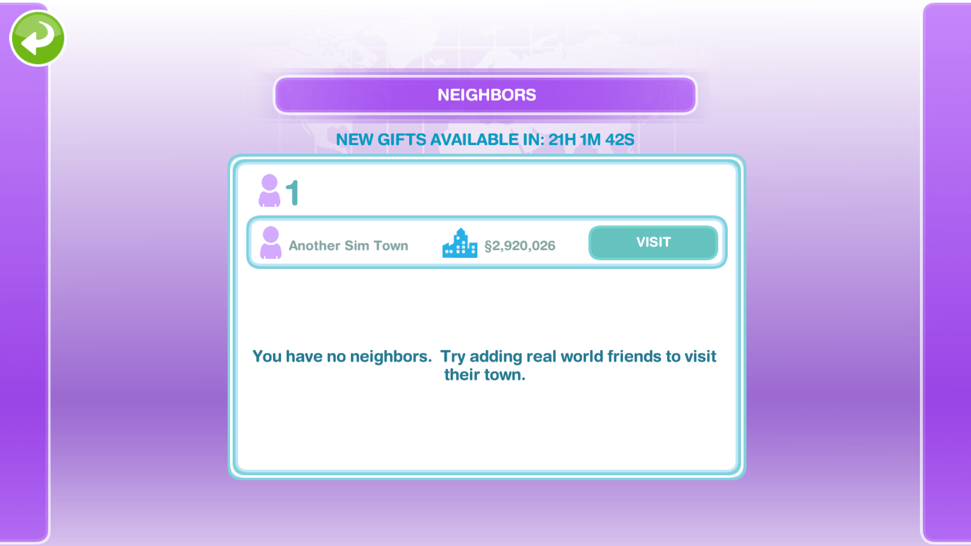 a question,, does anyone know why my neighbors disappeared