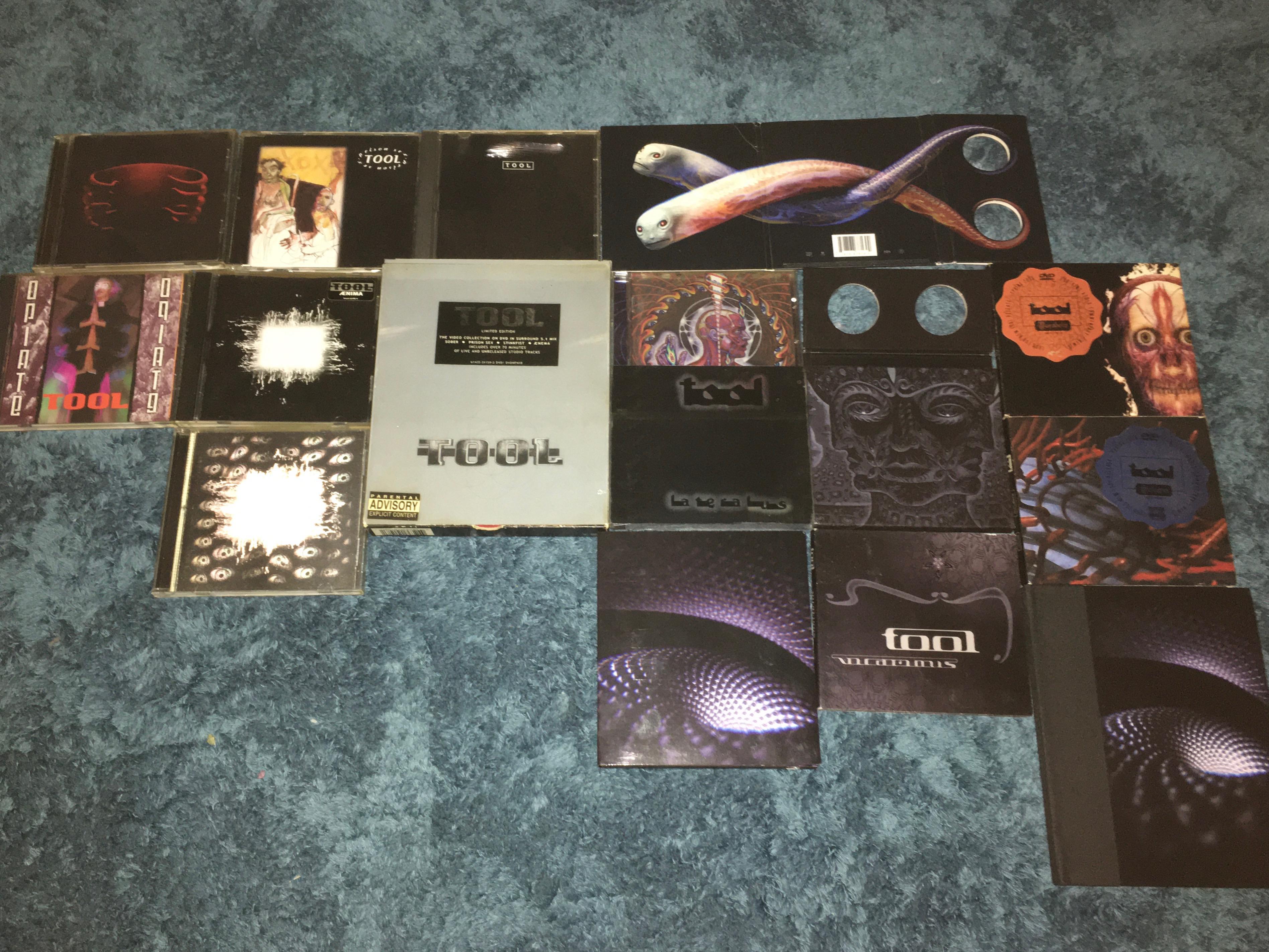 TOOL CD Collection r/ToolBand