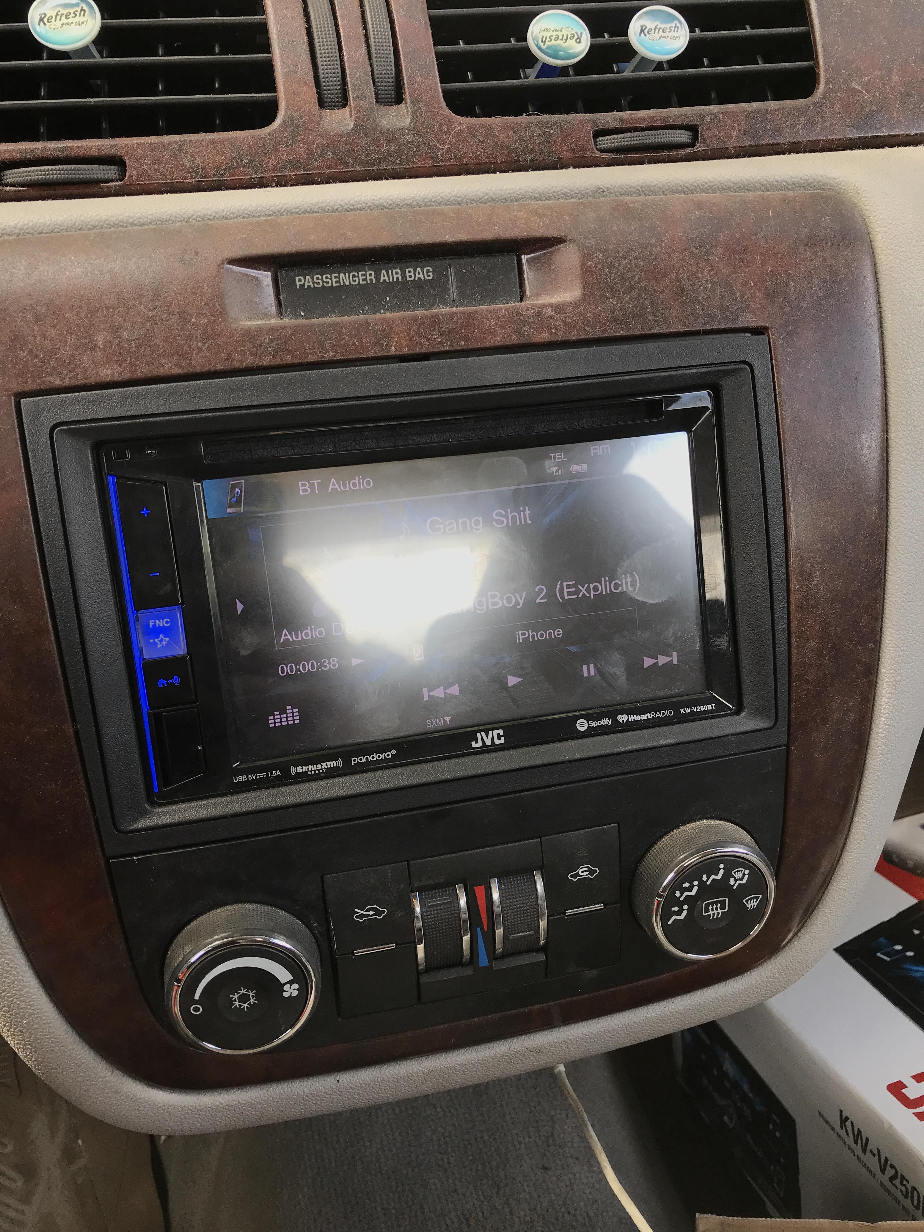 Just installed this jvc on my 08 impala everything came out perfect but