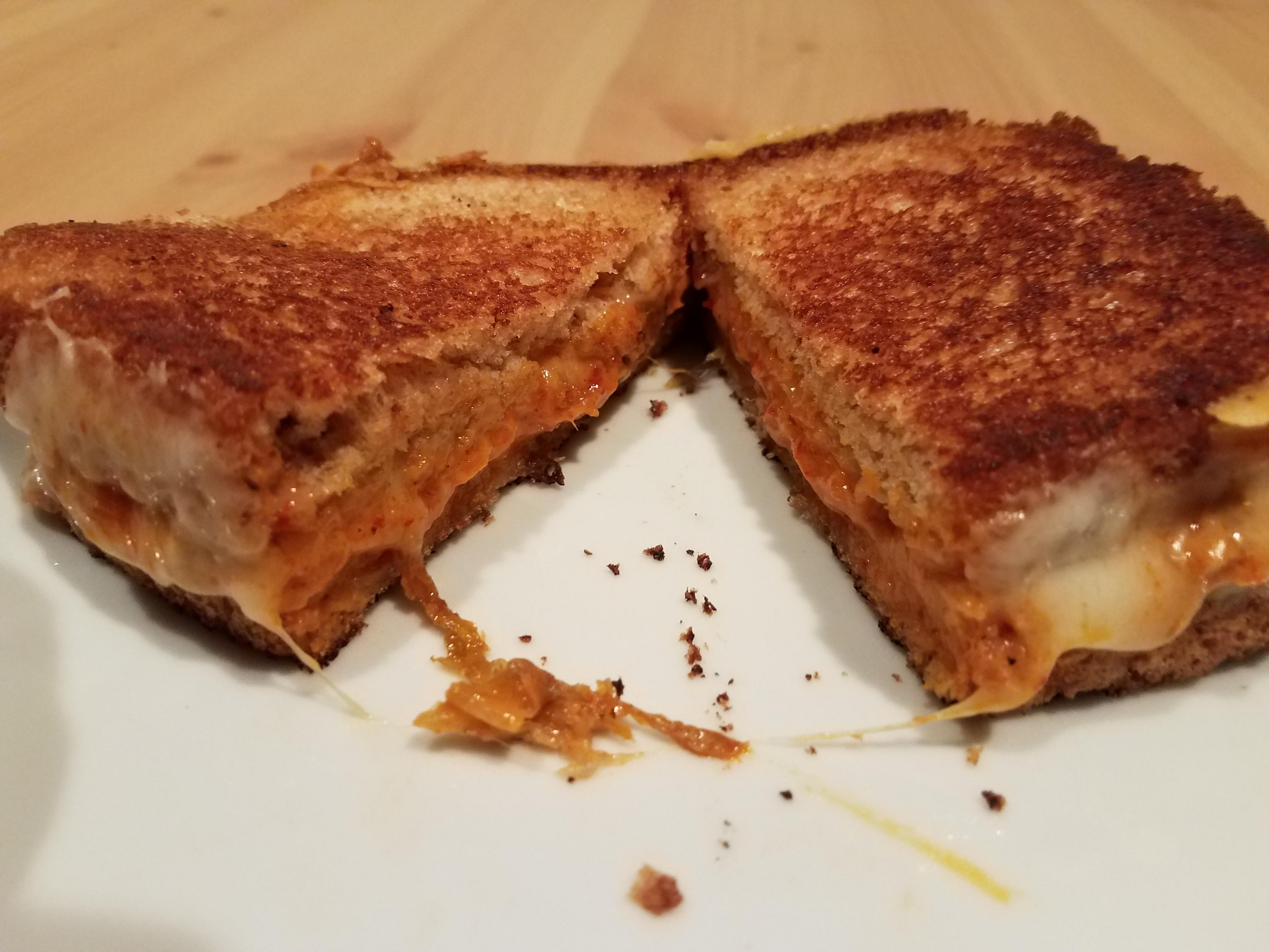 Kimchi Tuna Melt r/KoreanFood