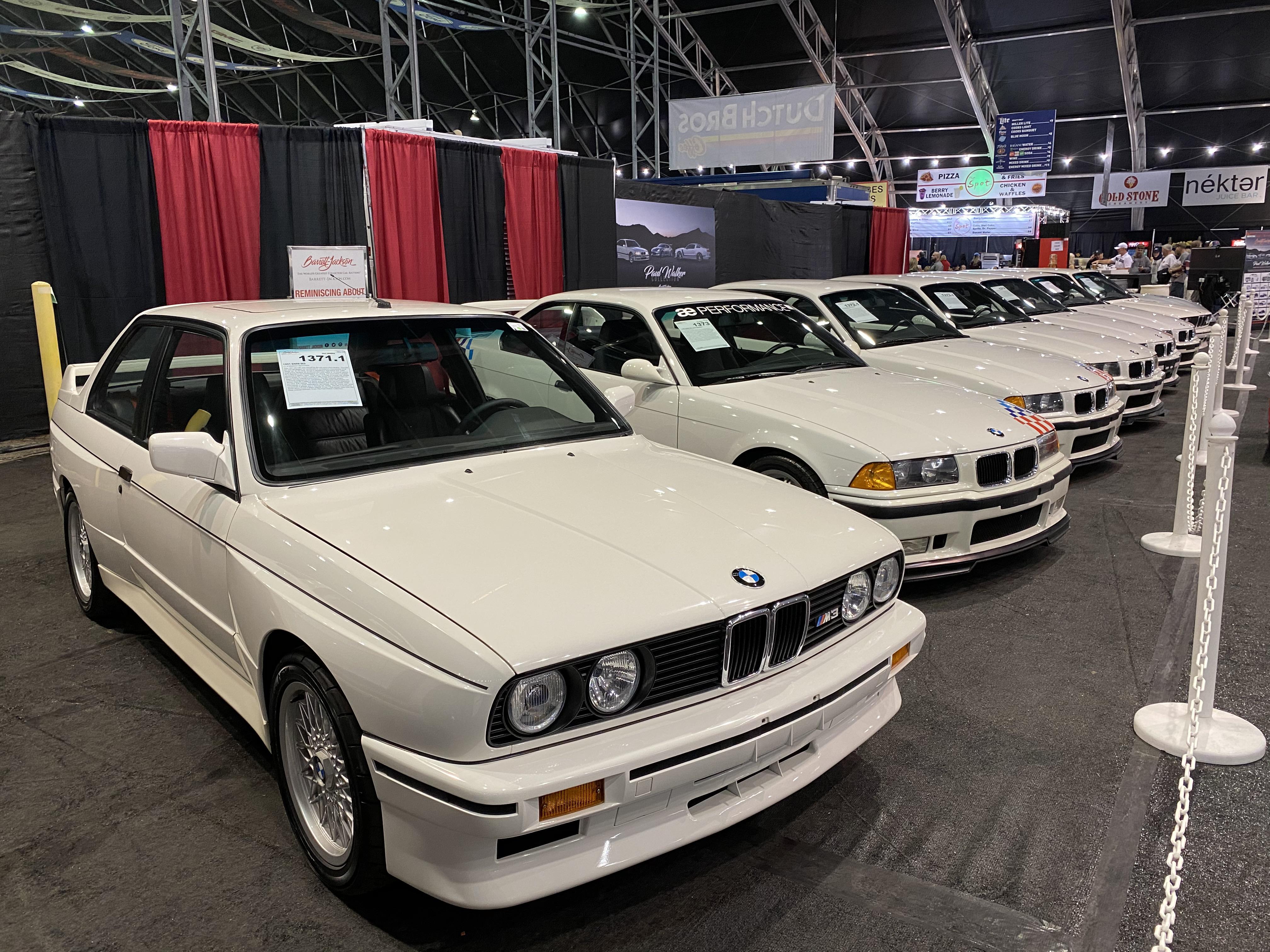 Paul Walker’s BMW collection being auctioned off at Barrett Jackson