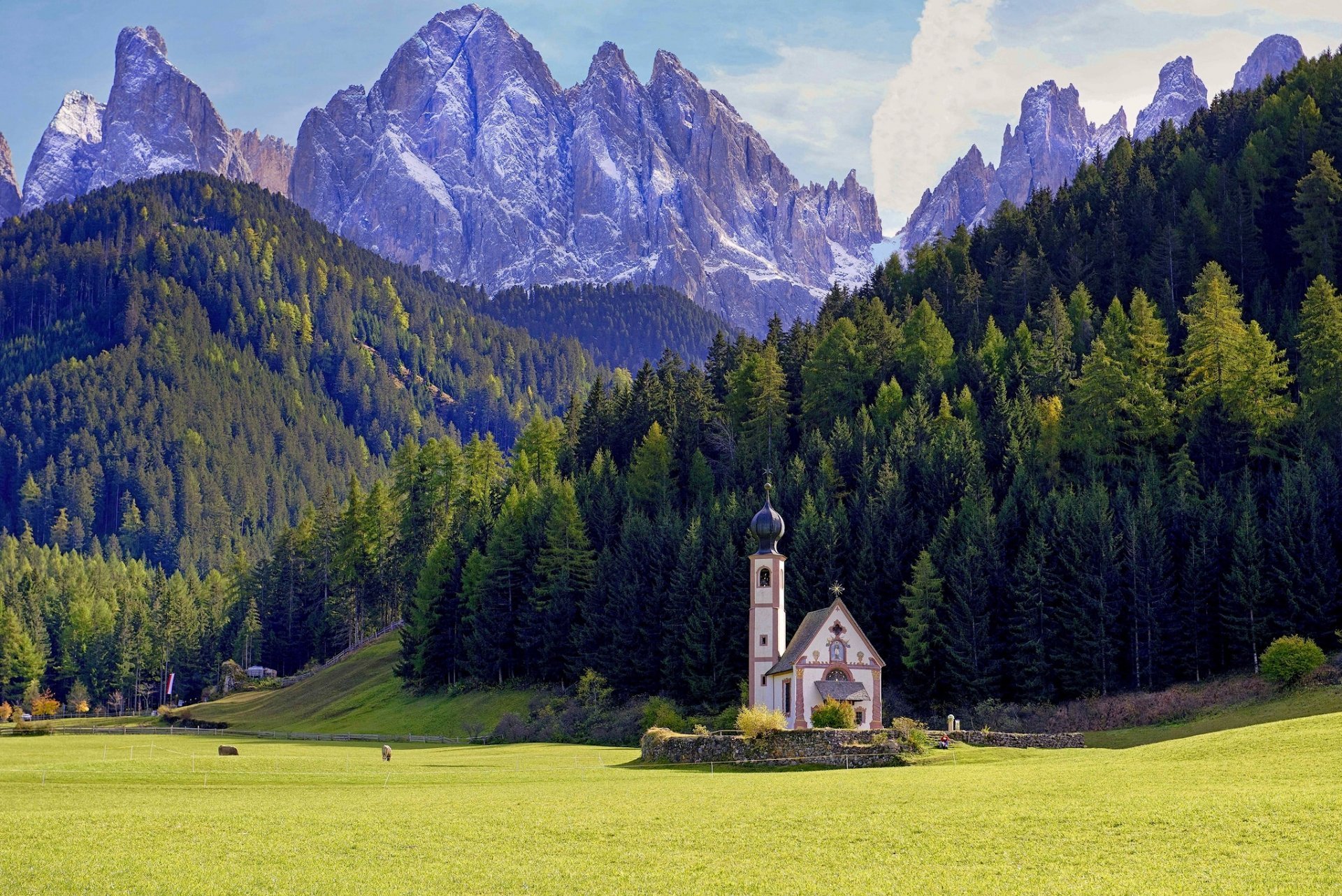 Santa Magdalena, Funes/Villnoss, Südtirol, Italy, European Union r/europe