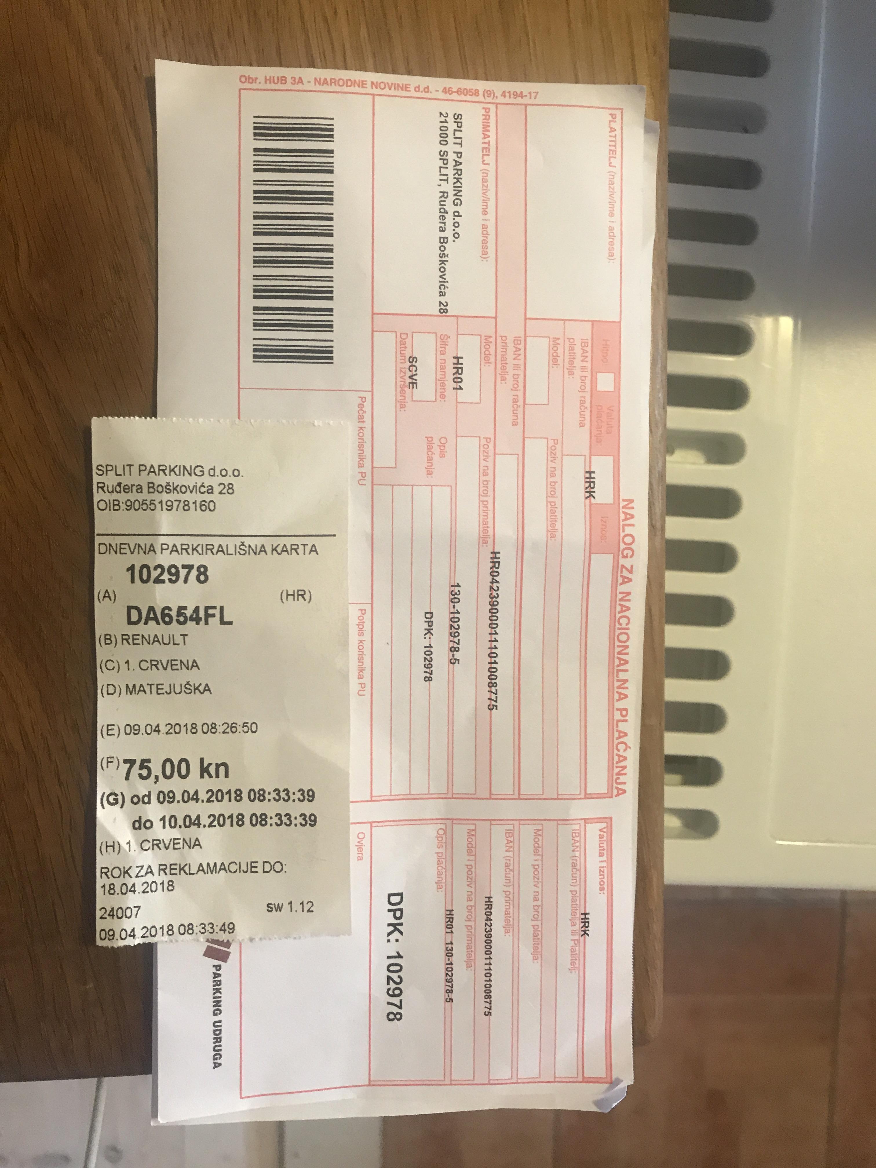 Please help me read this? We received this parking ticket on our rental
