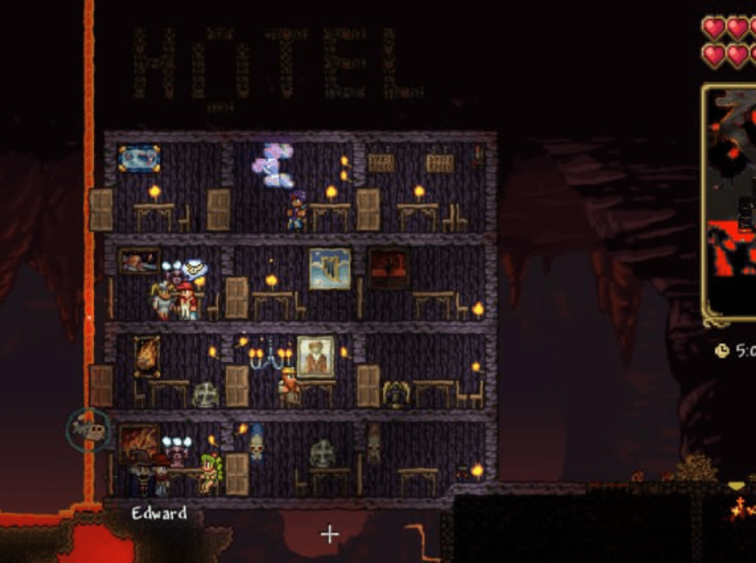Made Hotel Hell for all our NPCs in our new playthrough r/Terraria