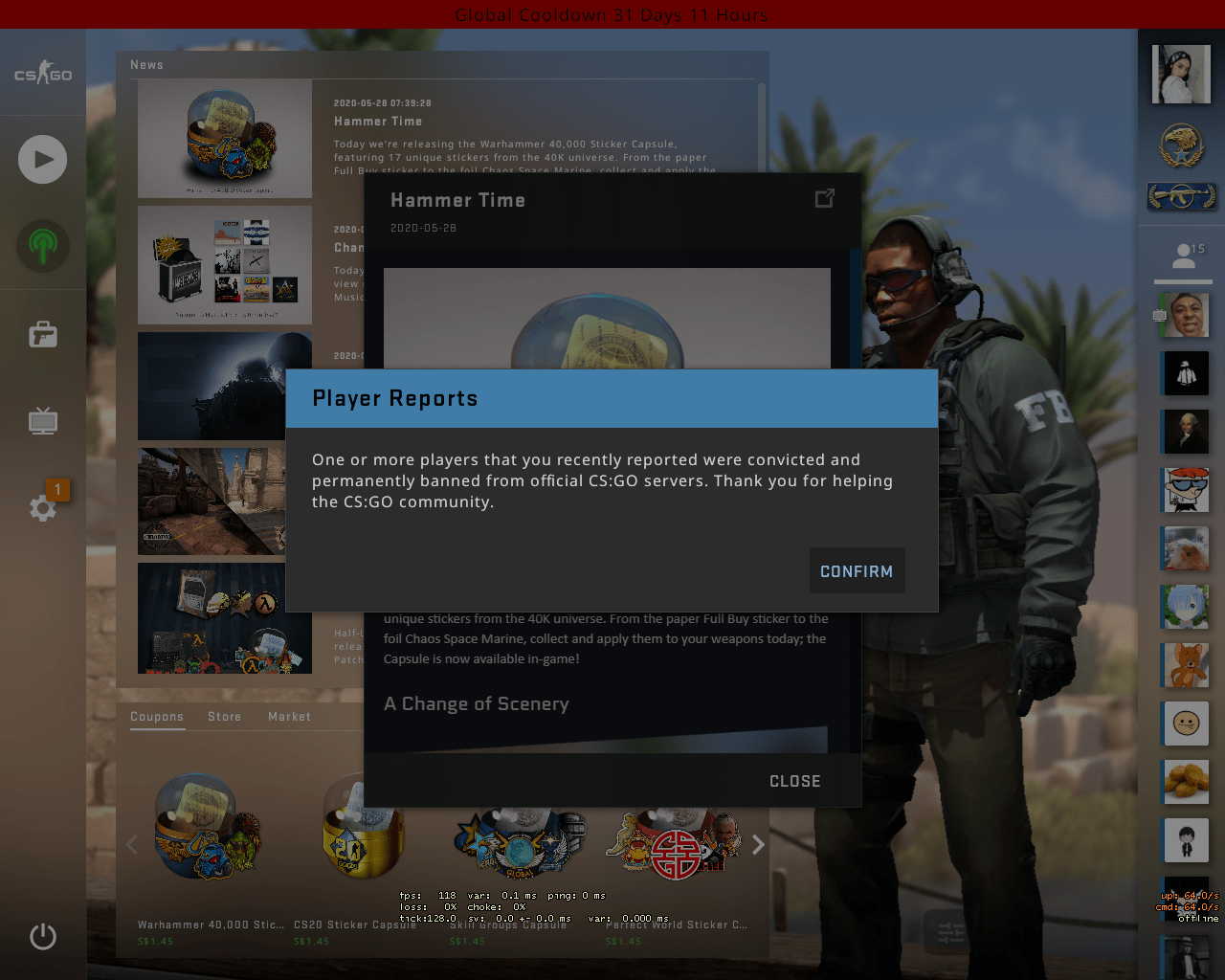 And the person who got me reported for griefing probably is the one who