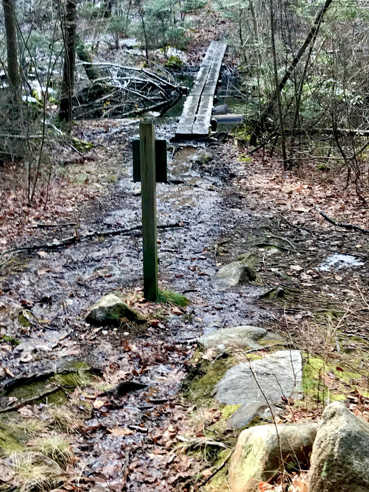 Ravenswood is muddy today. And be careful on those boardwalks, icy! r