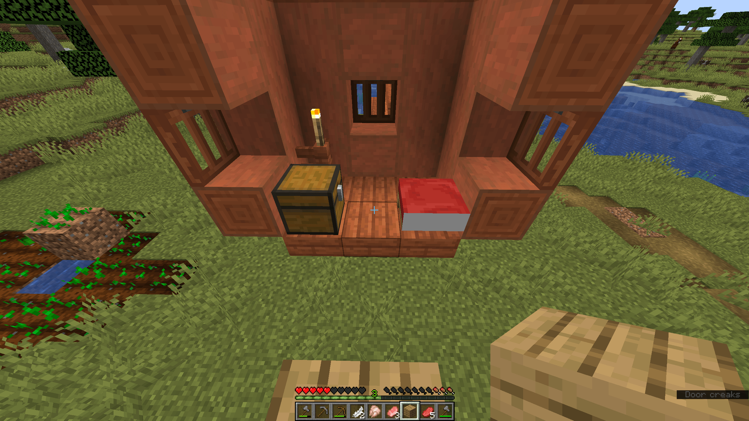 what happened to the bed? Minecraft
