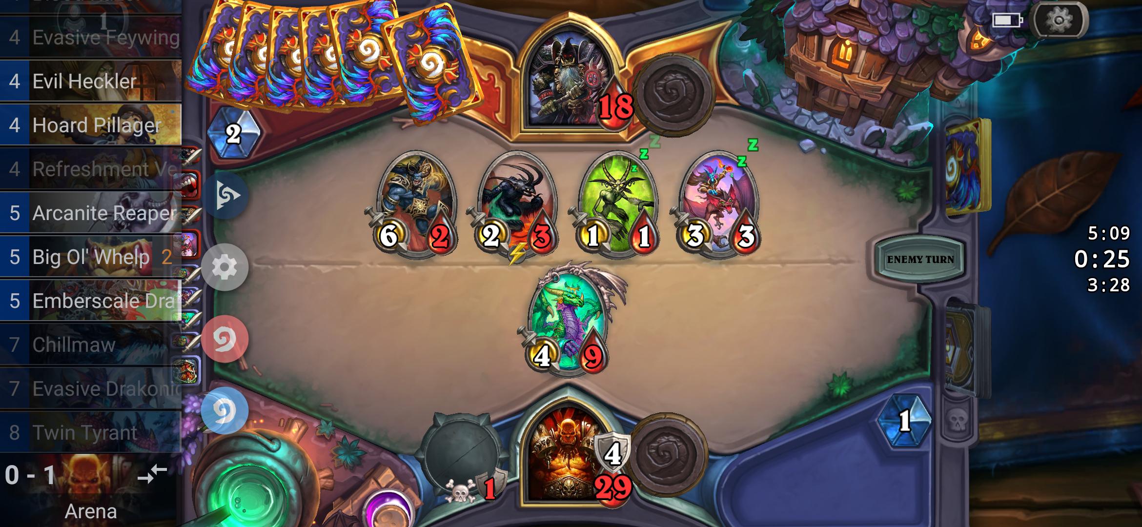 Thx blizzard for not caring abt arena... When u thought hero cards were extinct in the mode.. He