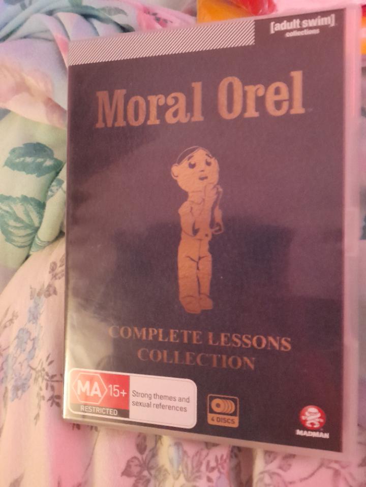 Moral Orel Complete Lessons DVD just got delivered here n im so happy !!! r/moralorel