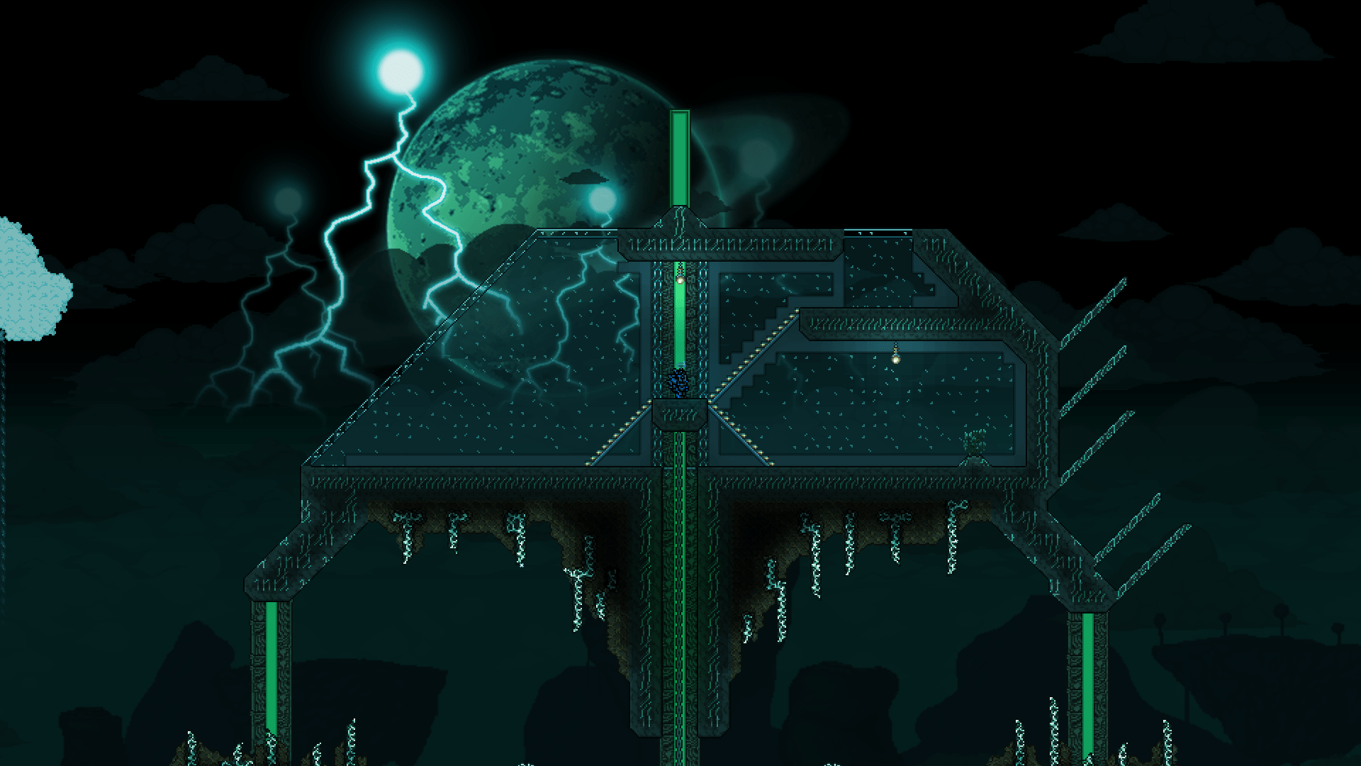 WIP Build Vortex Reef r/Terraria