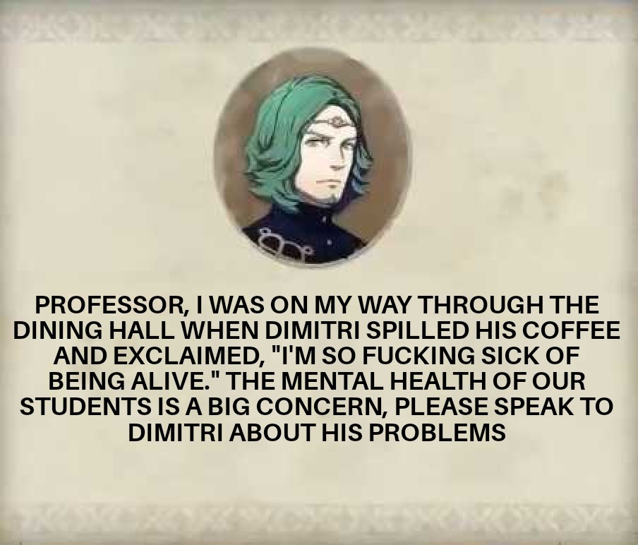 It's only the tip of the iceberg Seteth shitpostemblem