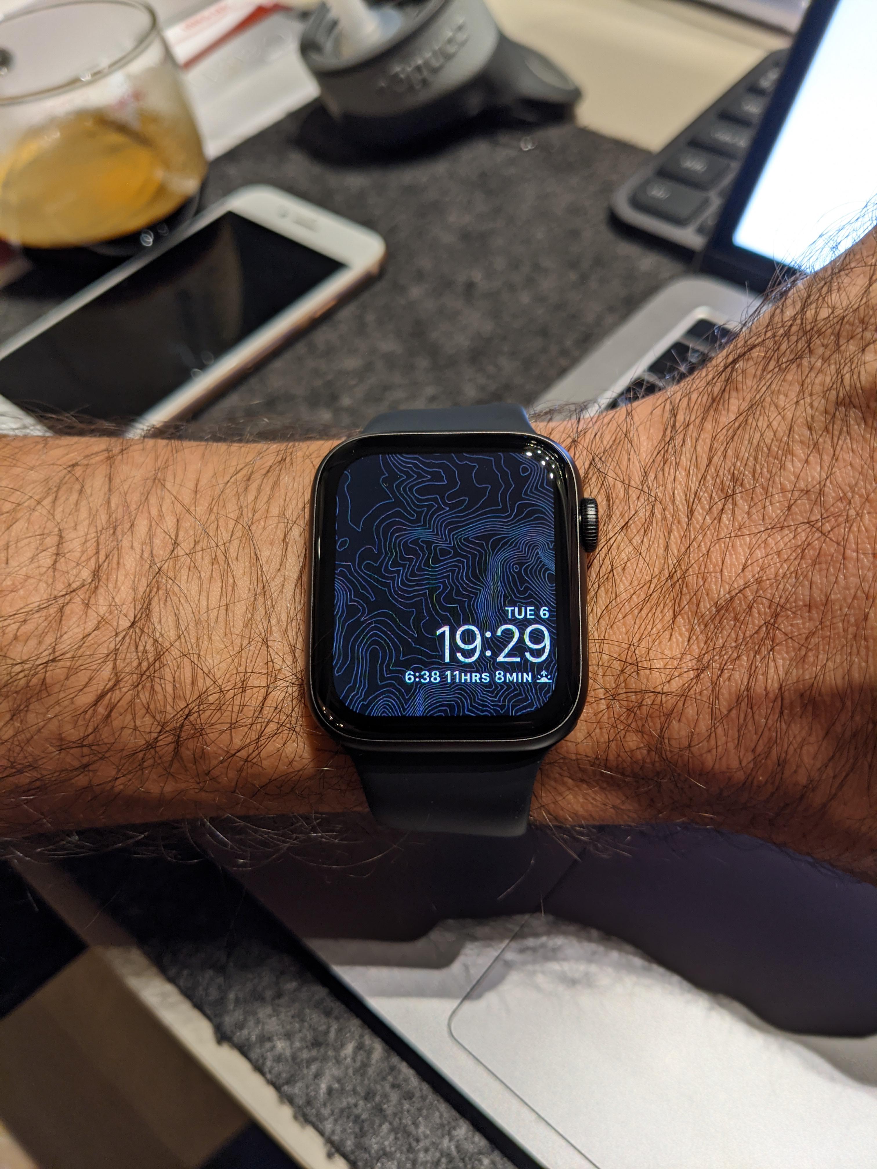 First time Apple Watch user what does the duration after the time means? r/AppleWatch