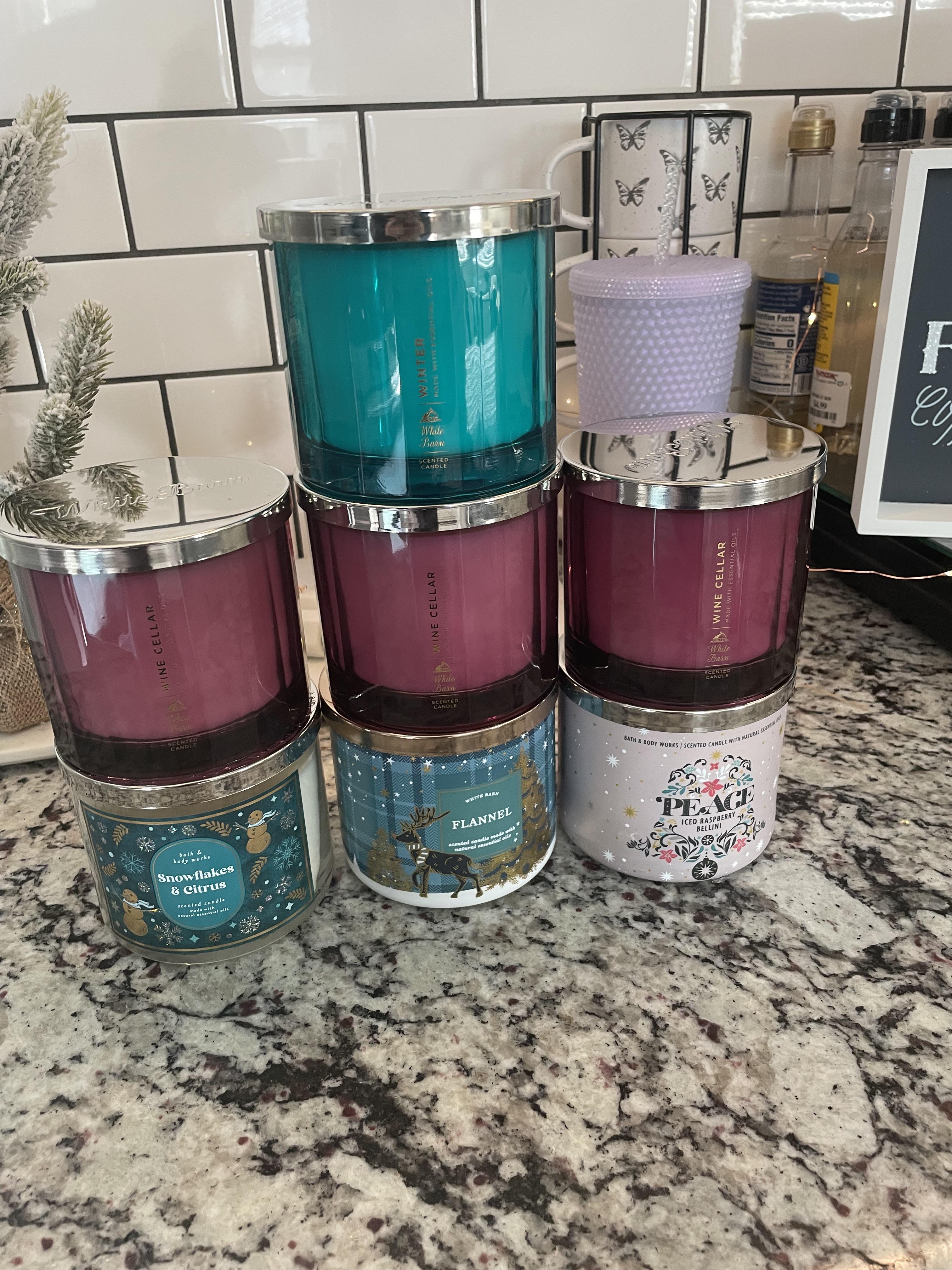 Christmas candle haul round 2 🥰 wine cellar is the scent of my dreams