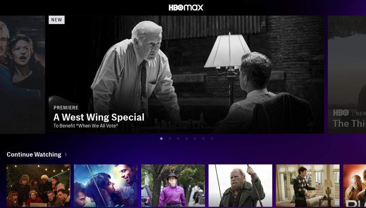 The West Wing Special Is Now Streaming. r/HBOMAX