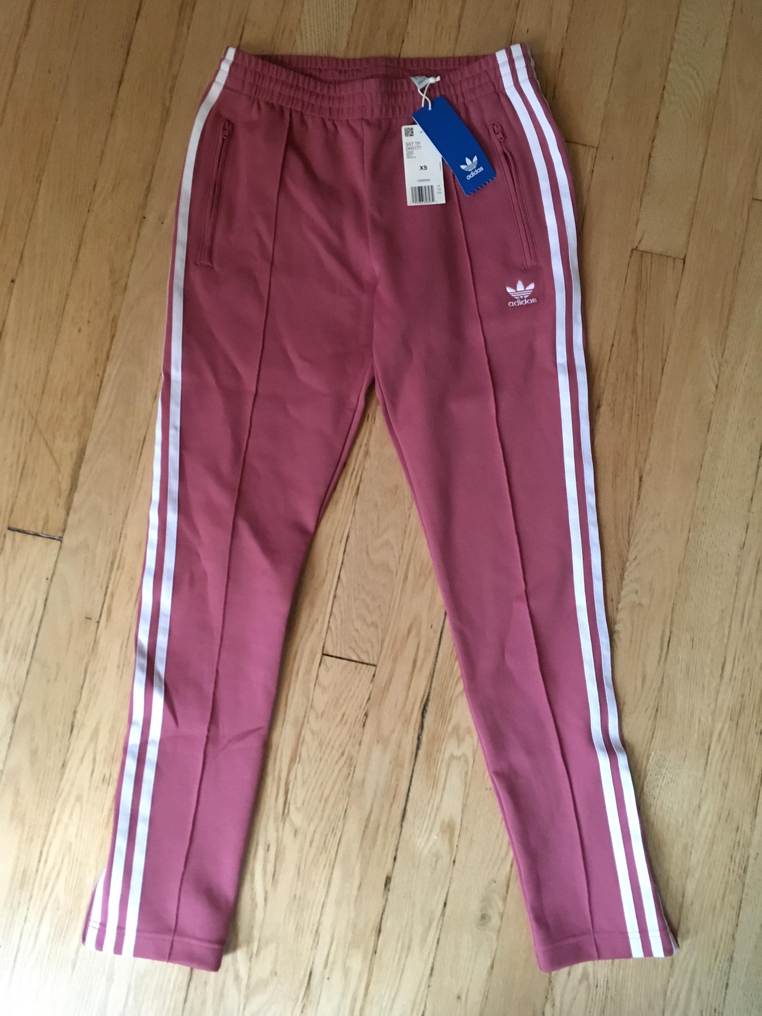 New adidas SST track pants found in a garbage can while on a stroll r